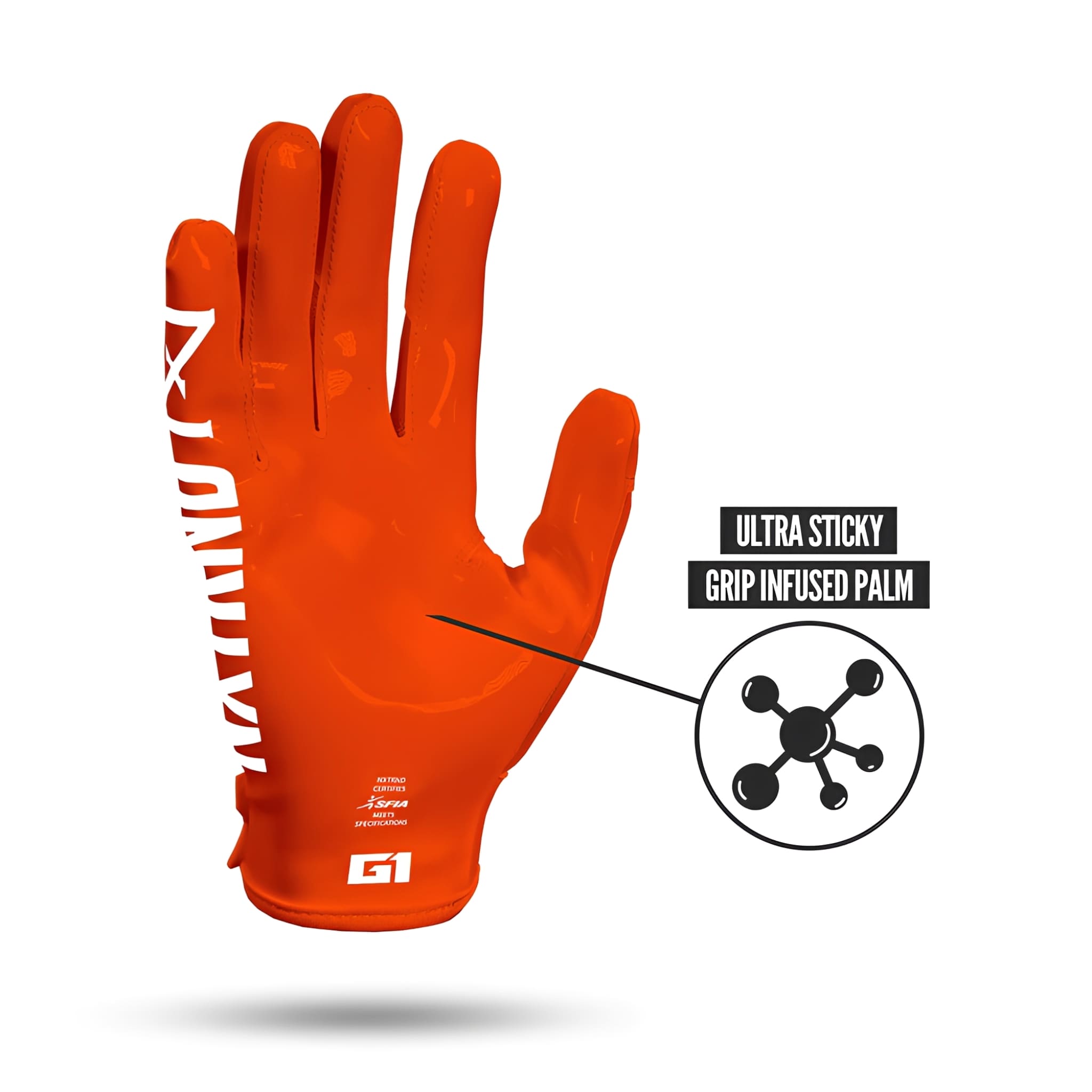 Luvas de futebol americano NXTRND G1® PRO