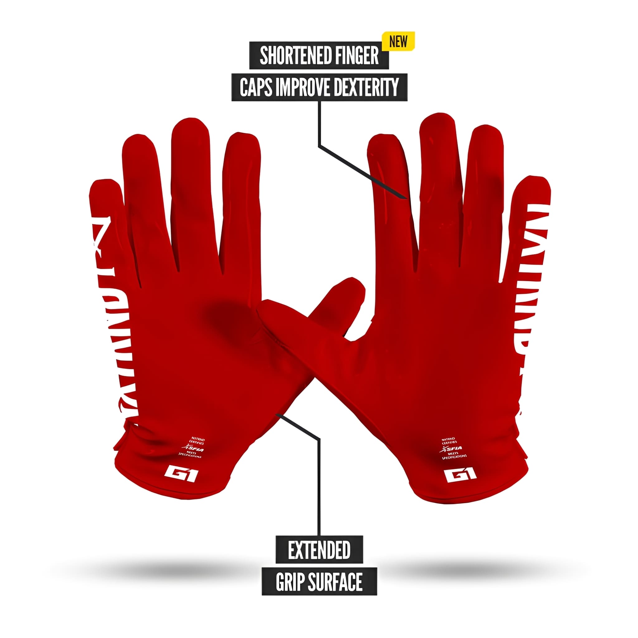 Luvas de futebol americano NXTRND G1® PRO