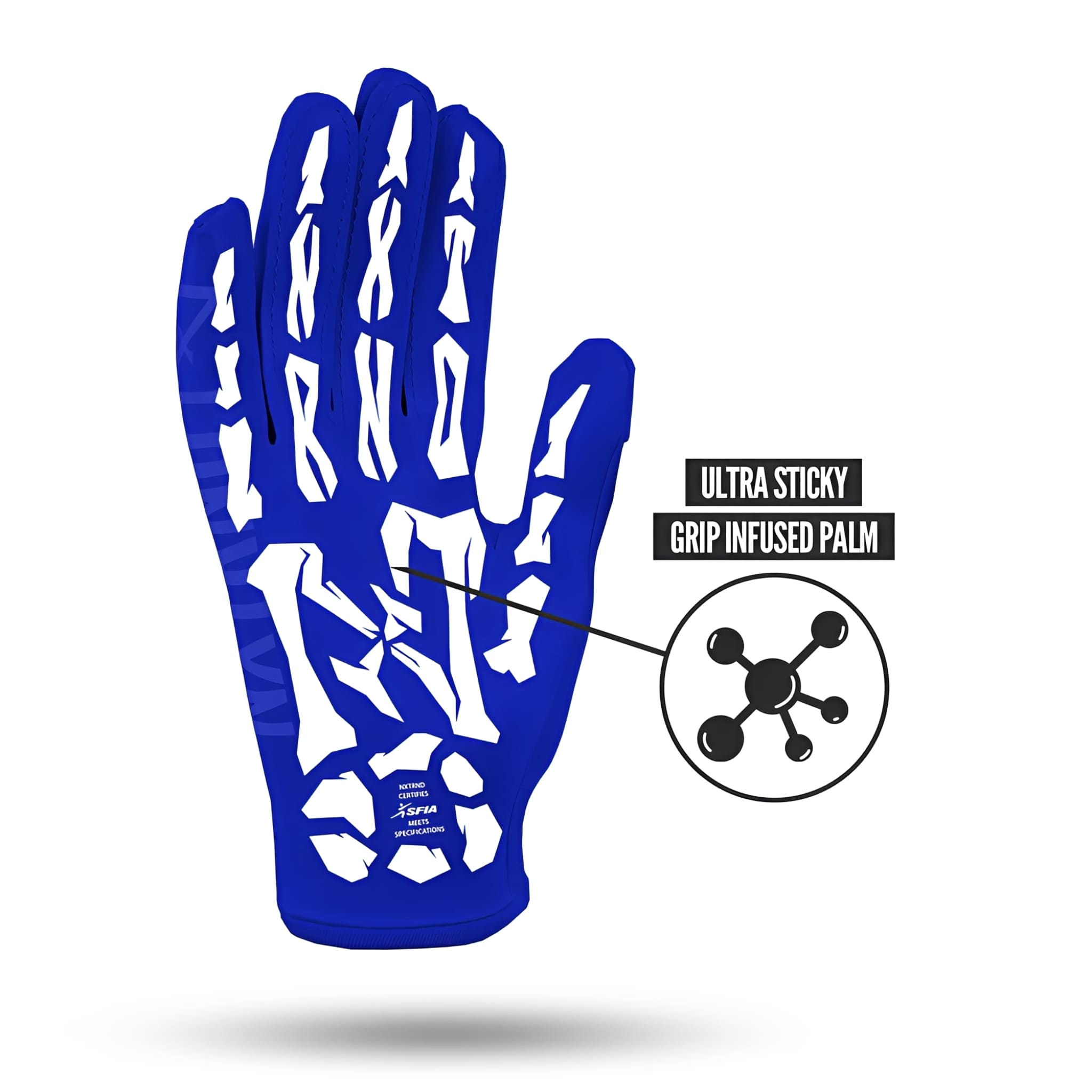 American Football Gloves NXTRND G1® Youth Skeleton