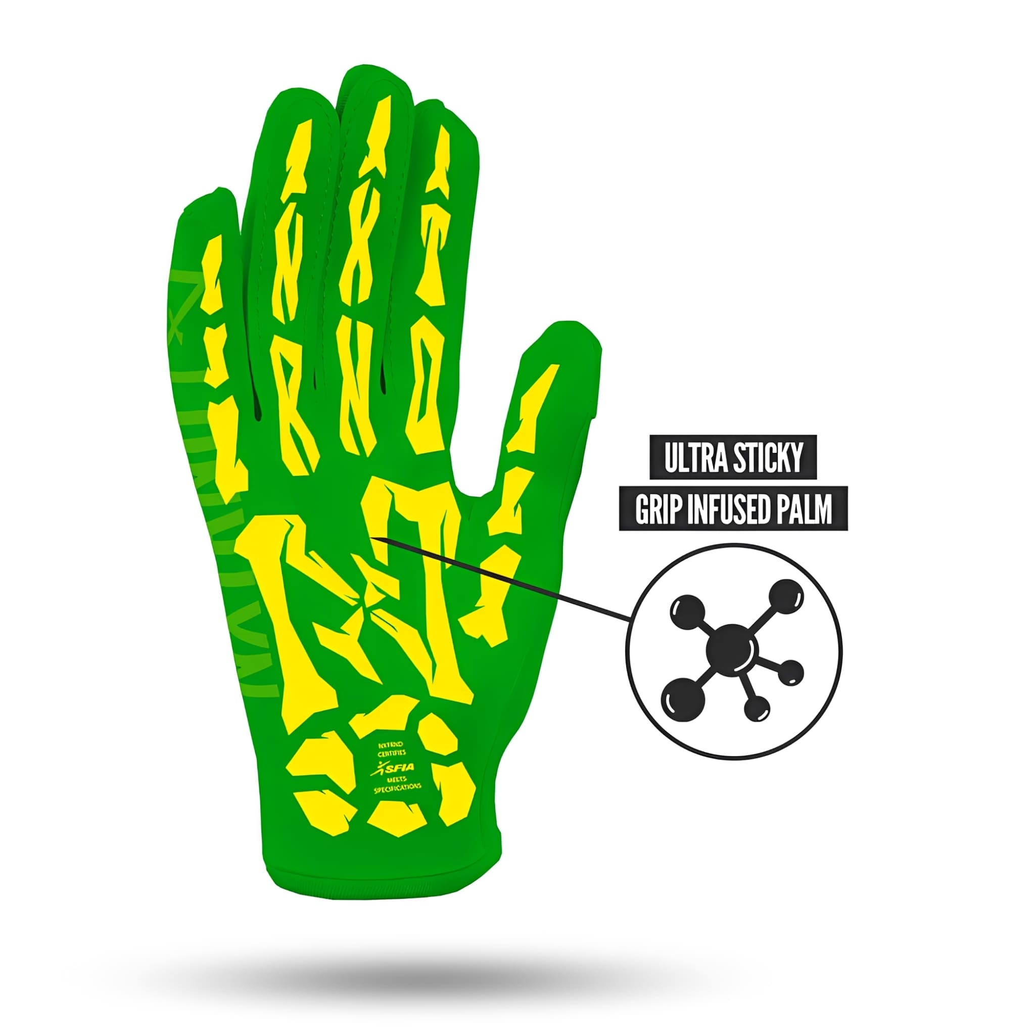 American Football Gloves NXTRND G1® Youth Skeleton
