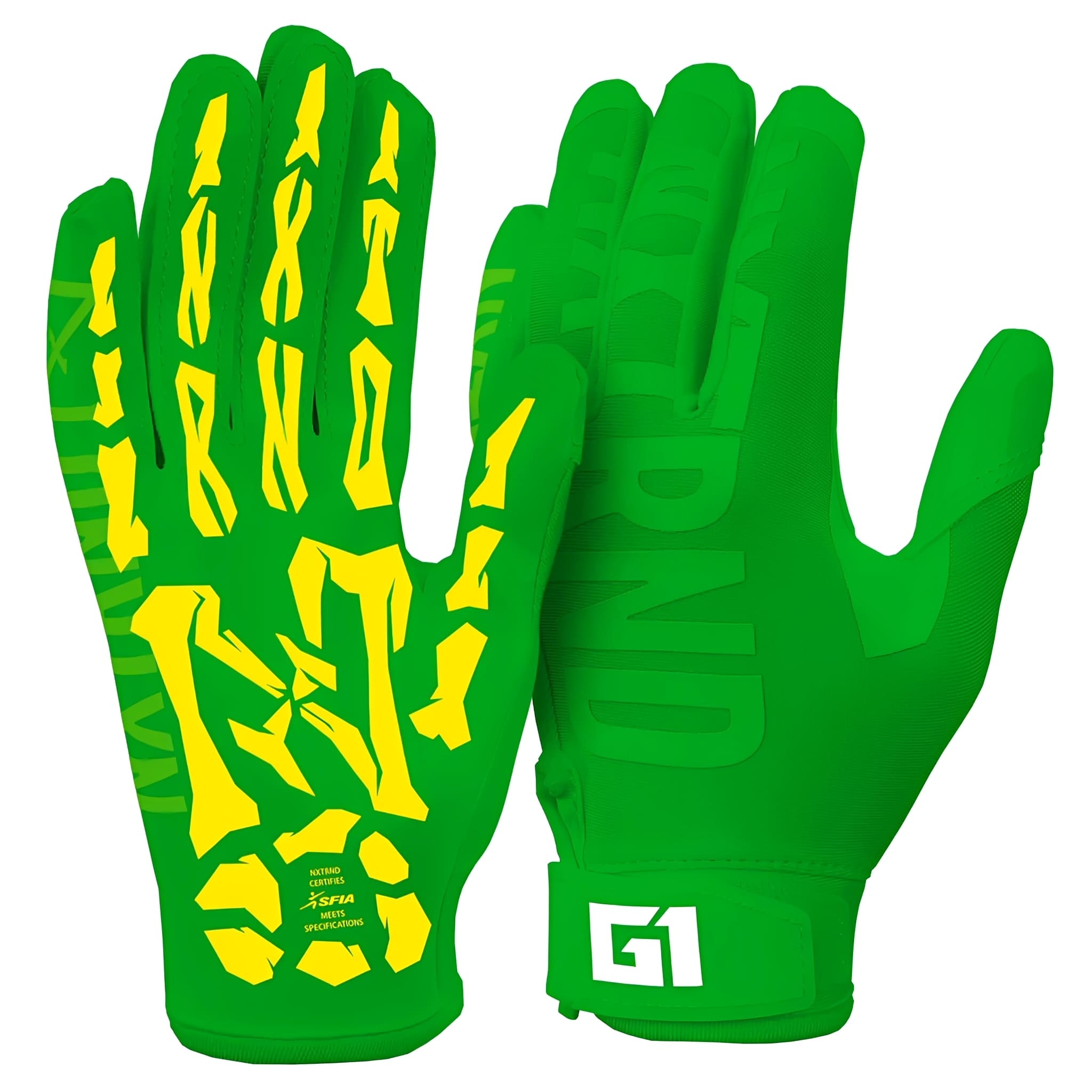 American Football Gloves NXTRND G1® Youth Skeleton