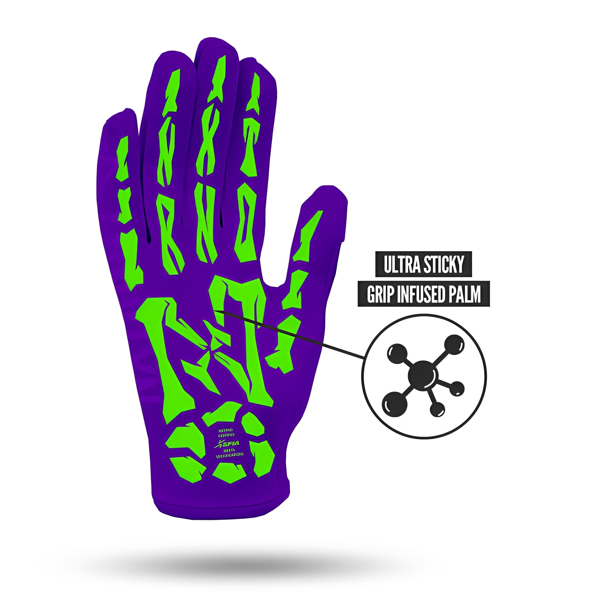 American Football Gloves NXTRND G1® Youth Skeleton