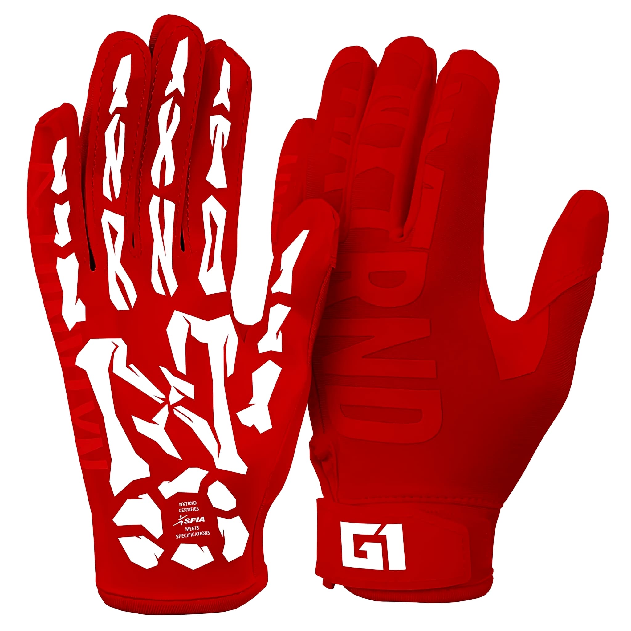 American Football Gloves NXTRND G1® Youth Skeleton