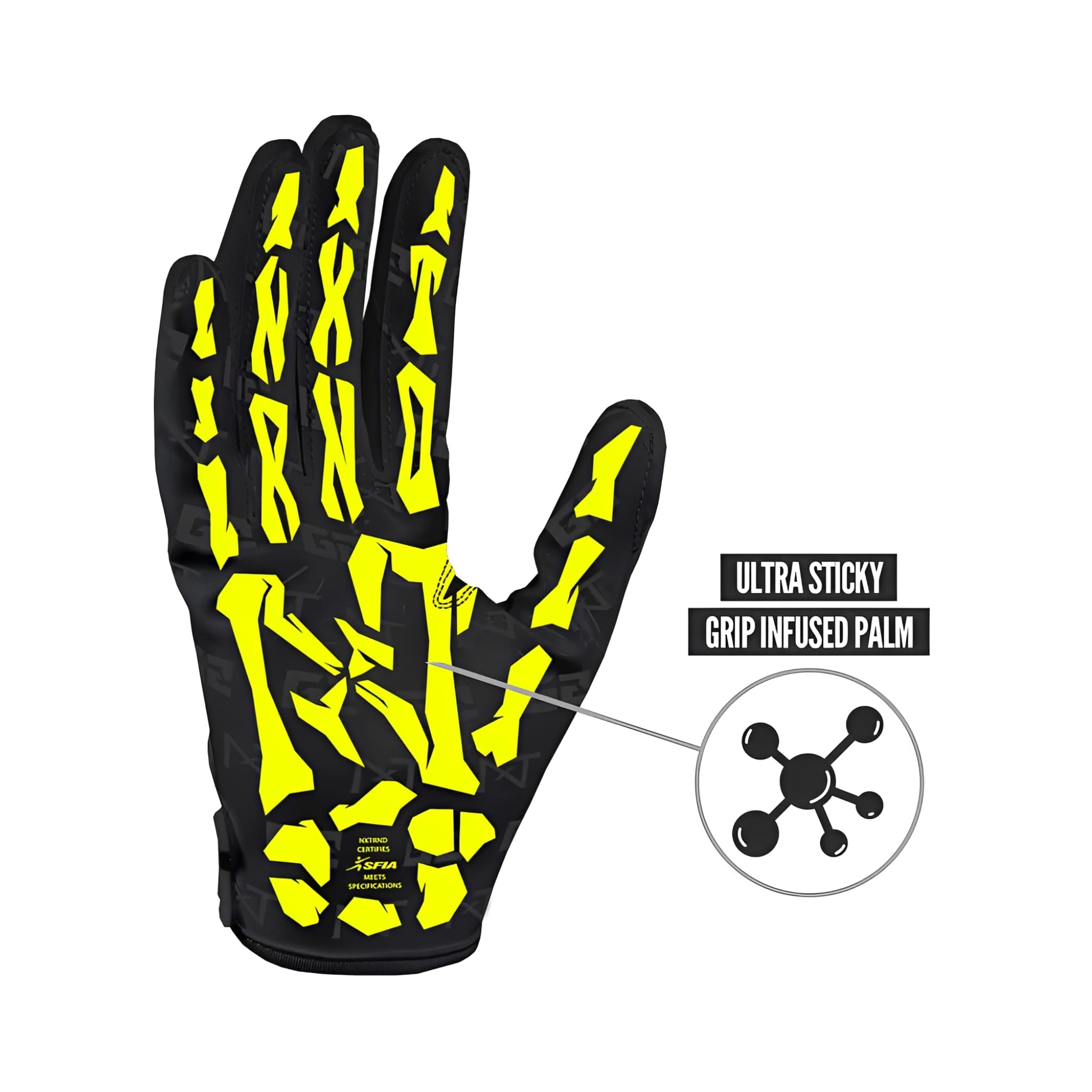 American Football Handschuhe NXTRND G2® PRO SKELETON