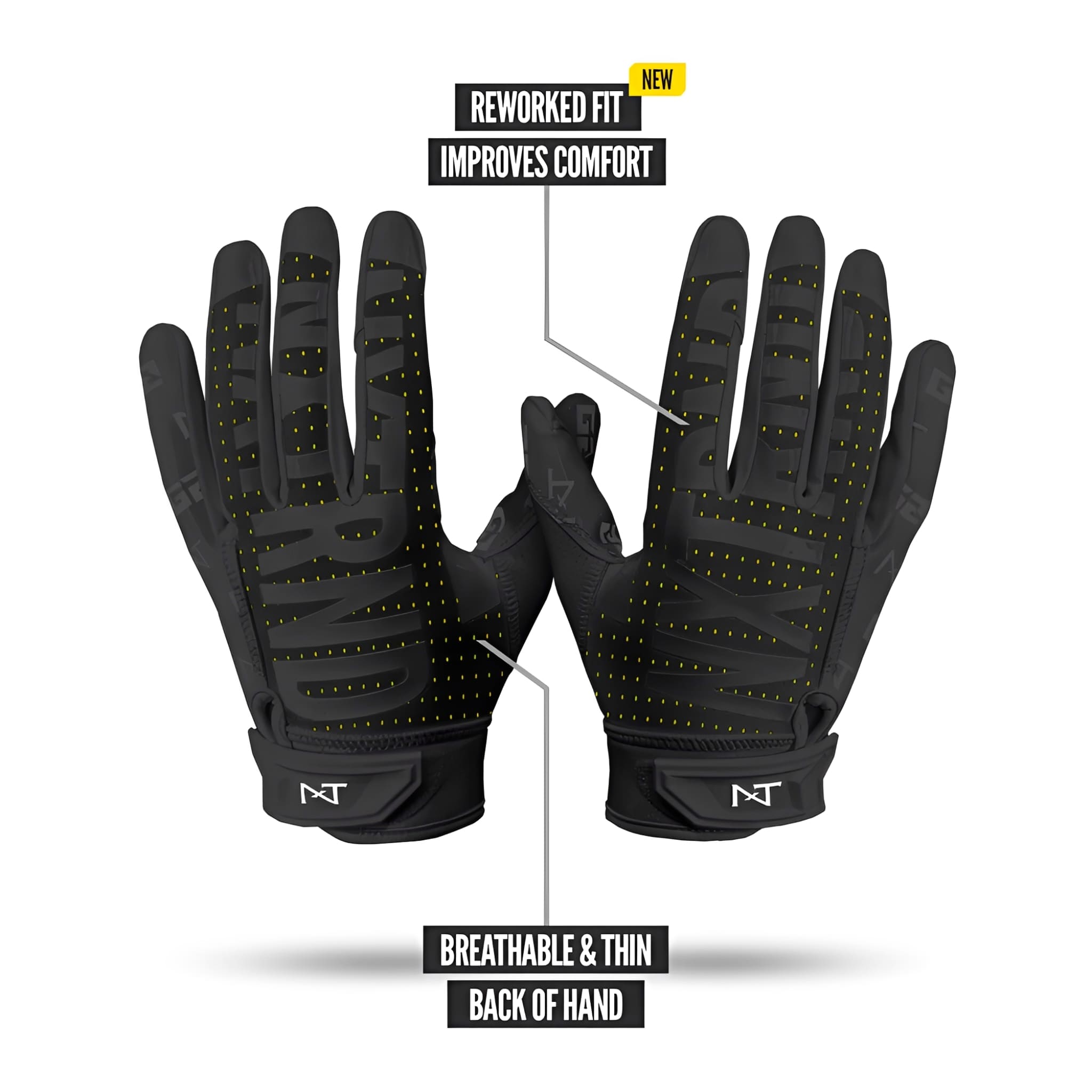 American Football Handschuhe NXTRND G2® PRO SKELETON