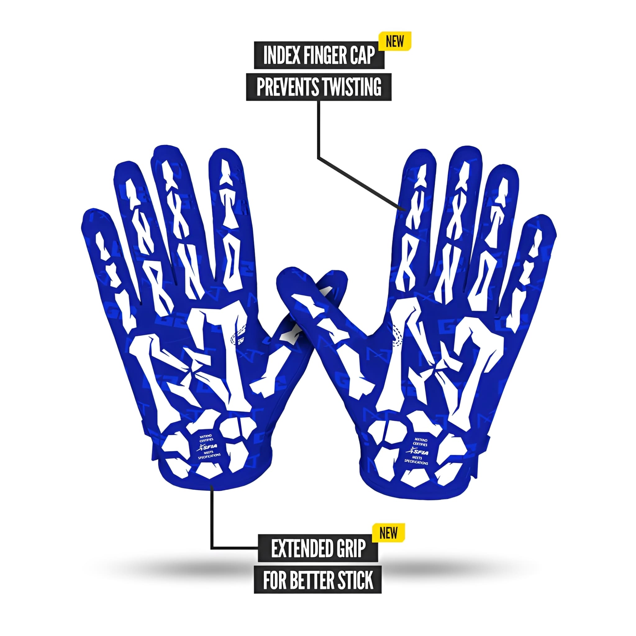 American Football Handschuhe NXTRND G2® PRO SKELETON
