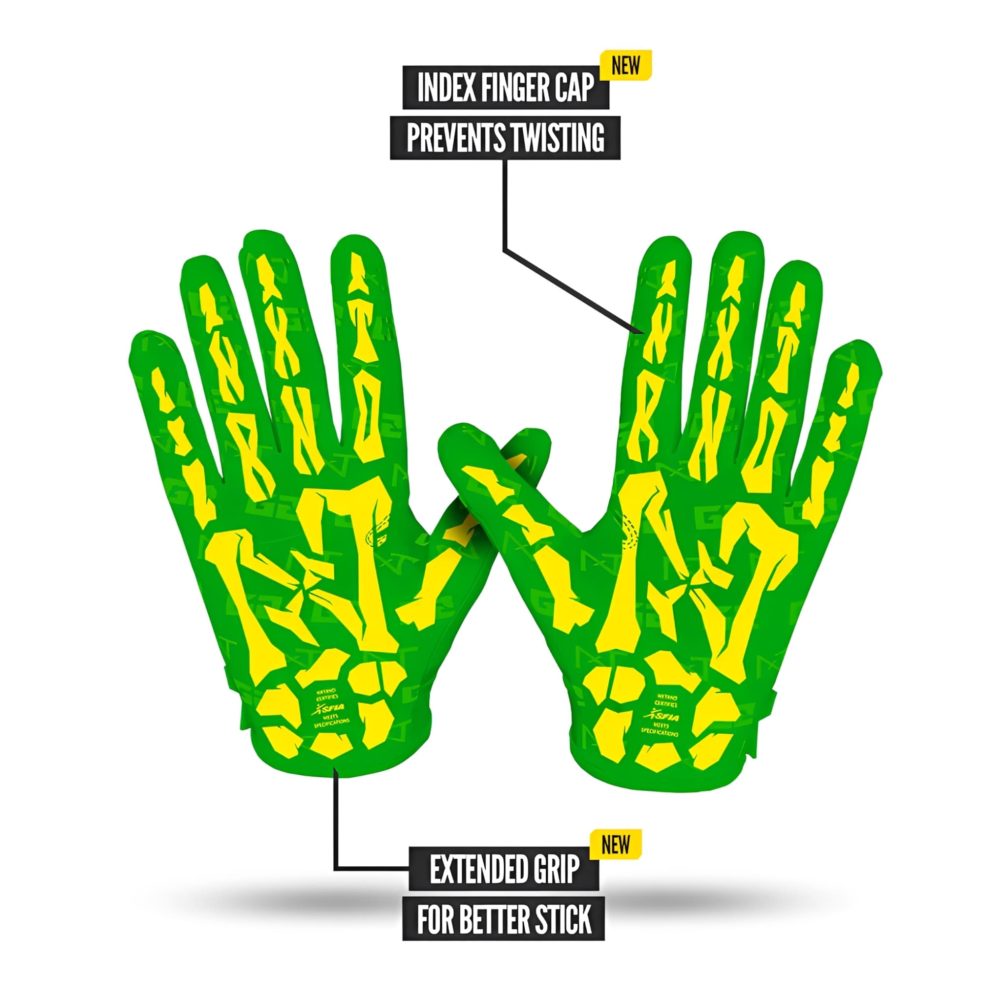American Football Handschuhe NXTRND G2® PRO SKELETON