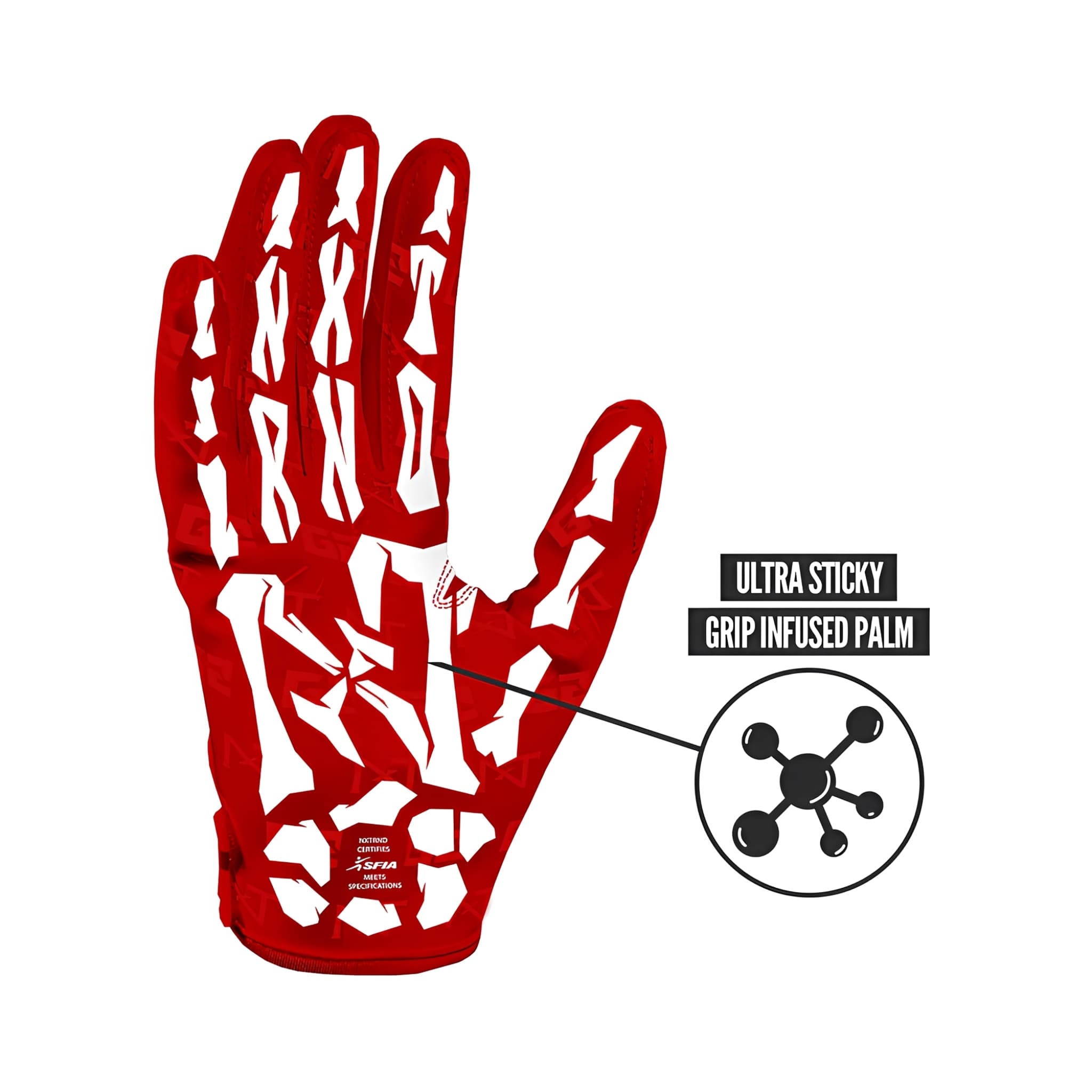 American Football Handschuhe NXTRND G2® PRO SKELETON
