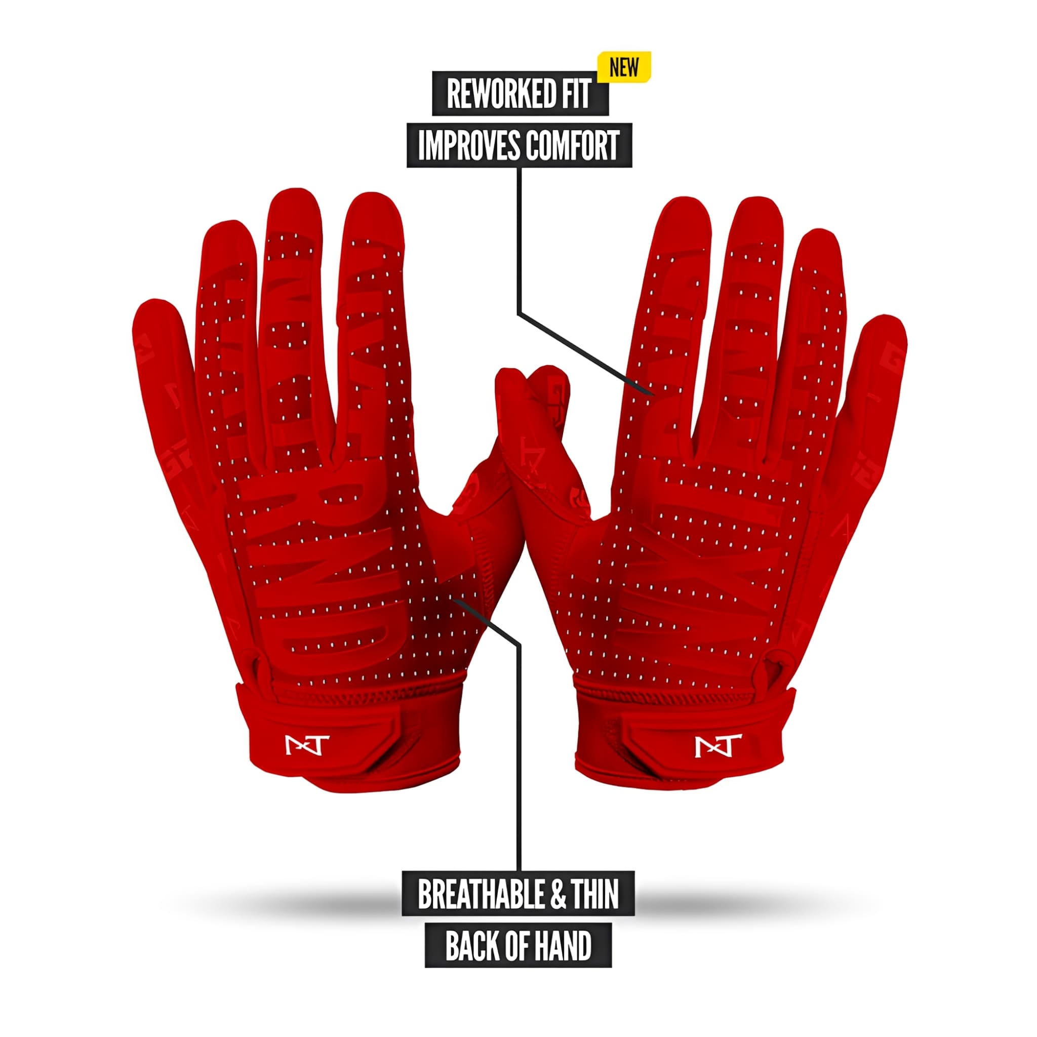 American Football Handschuhe NXTRND G2® PRO SKELETON