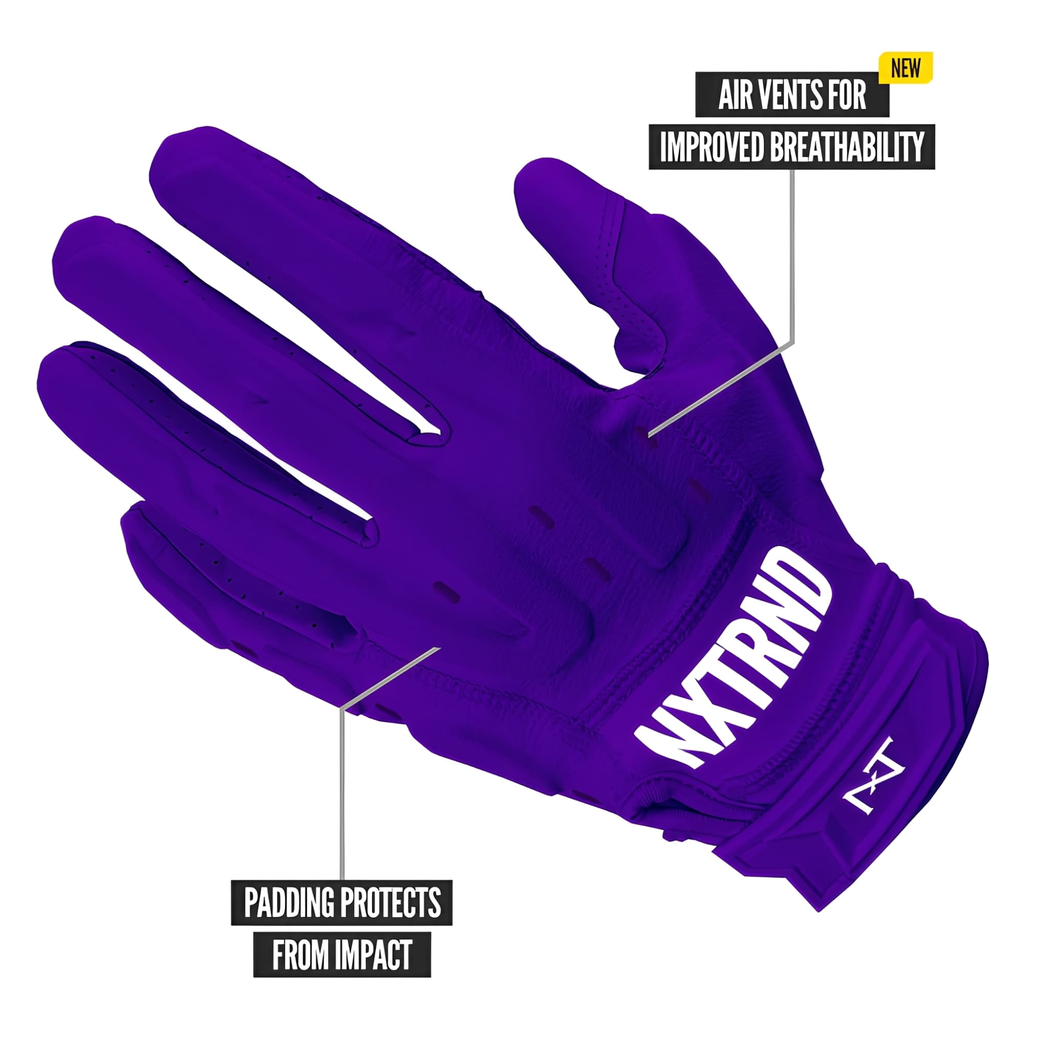 American Football Gloves NXTRND G3® PRO Padded