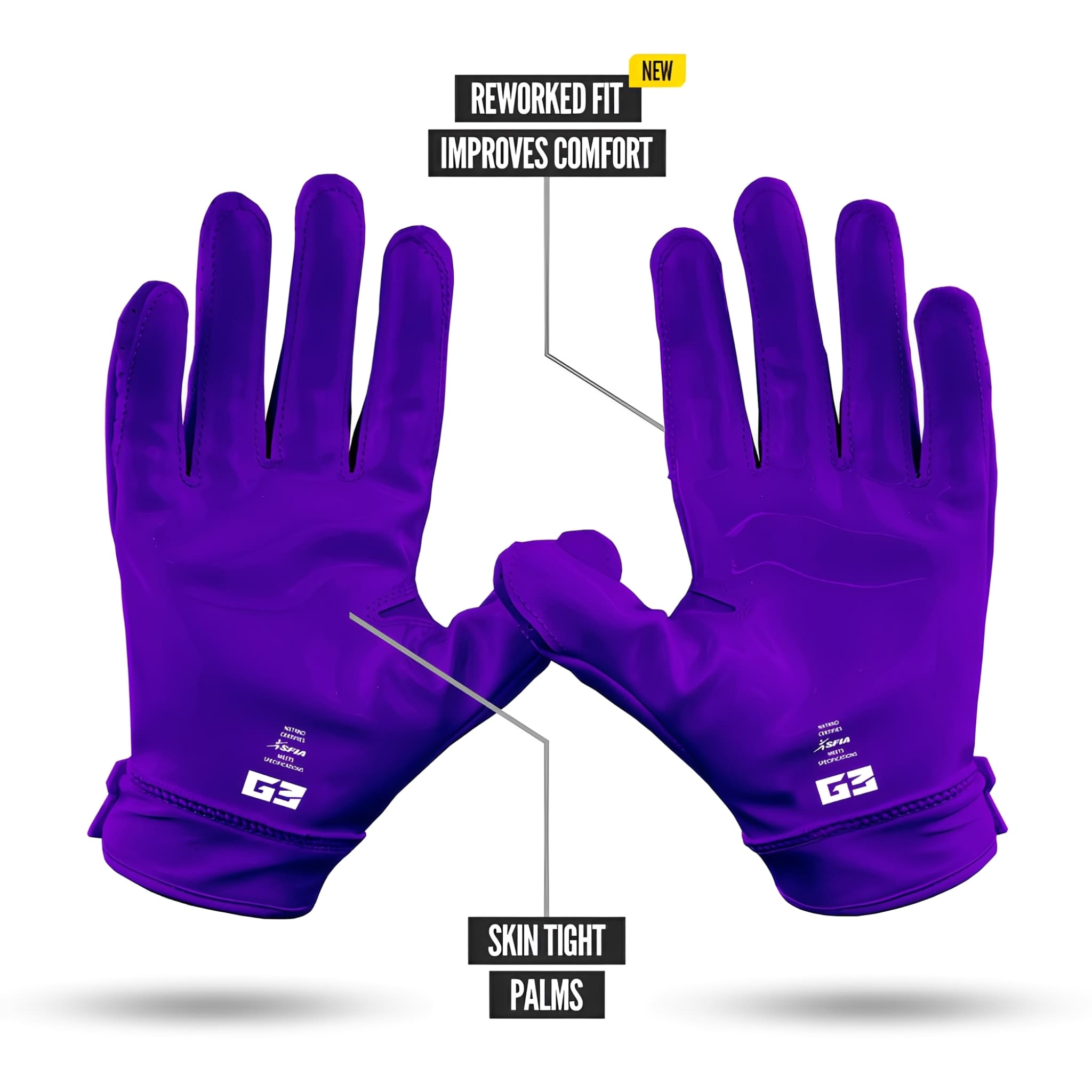 American Football Gloves NXTRND G3® PRO Padded