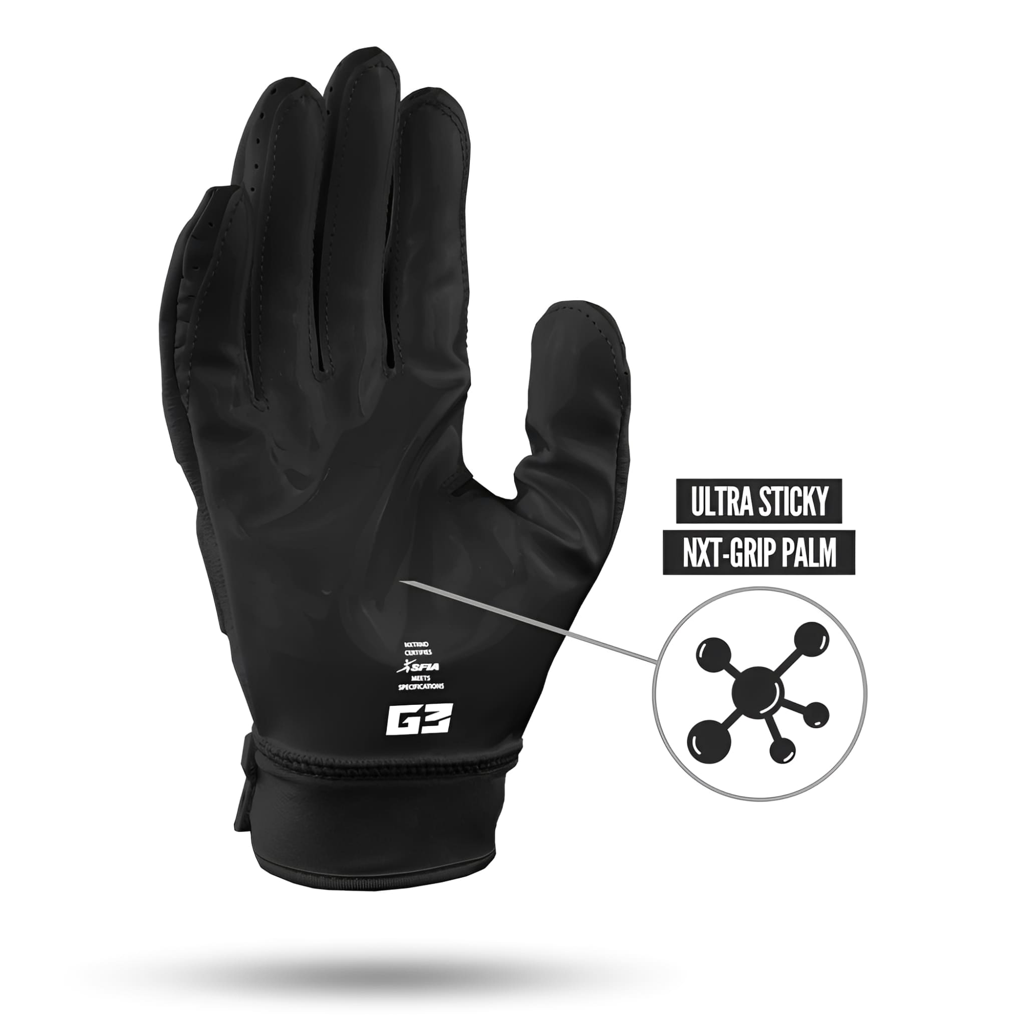 American Football Gloves NXTRND G3® PRO Padded