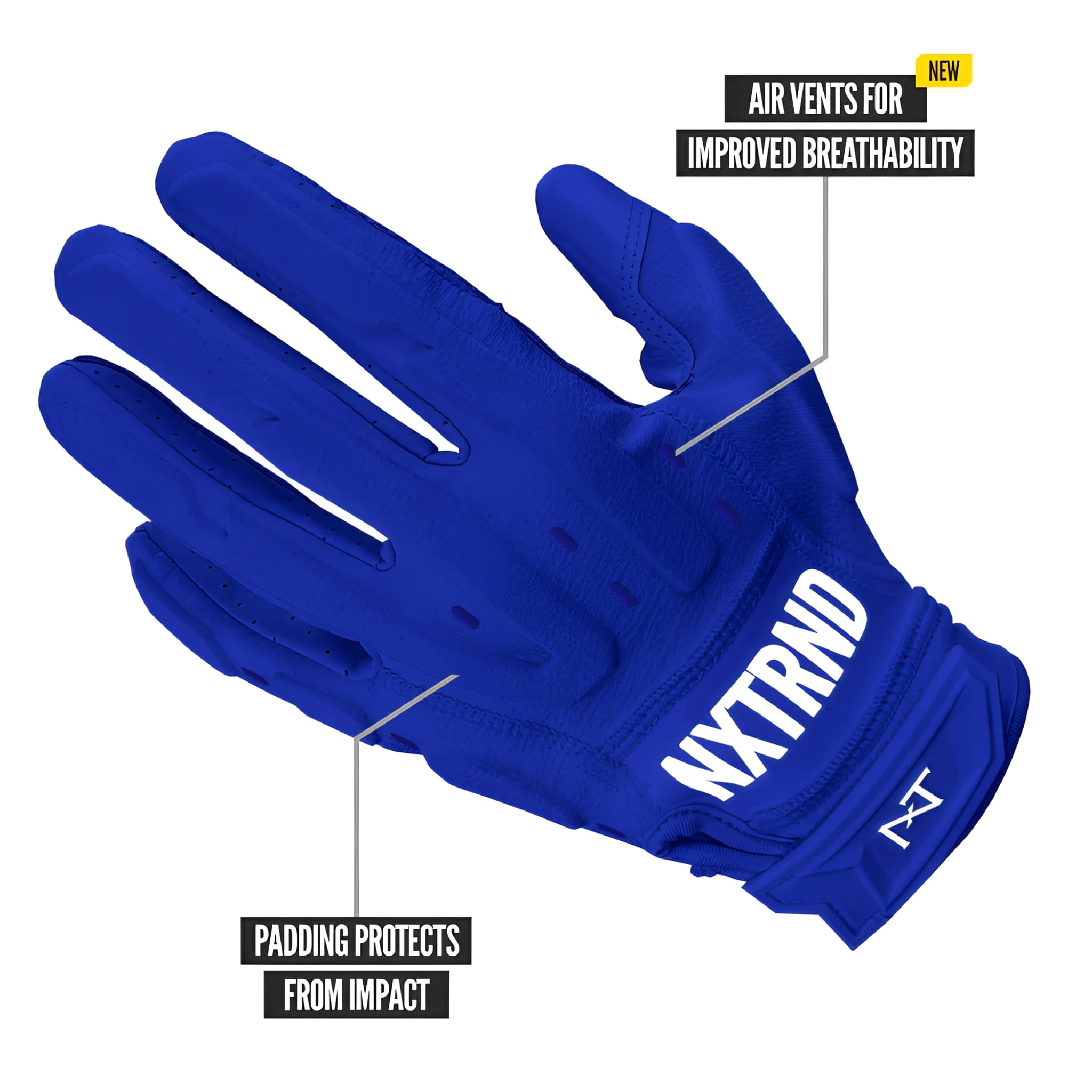 American Football Gloves NXTRND G3® PRO Padded