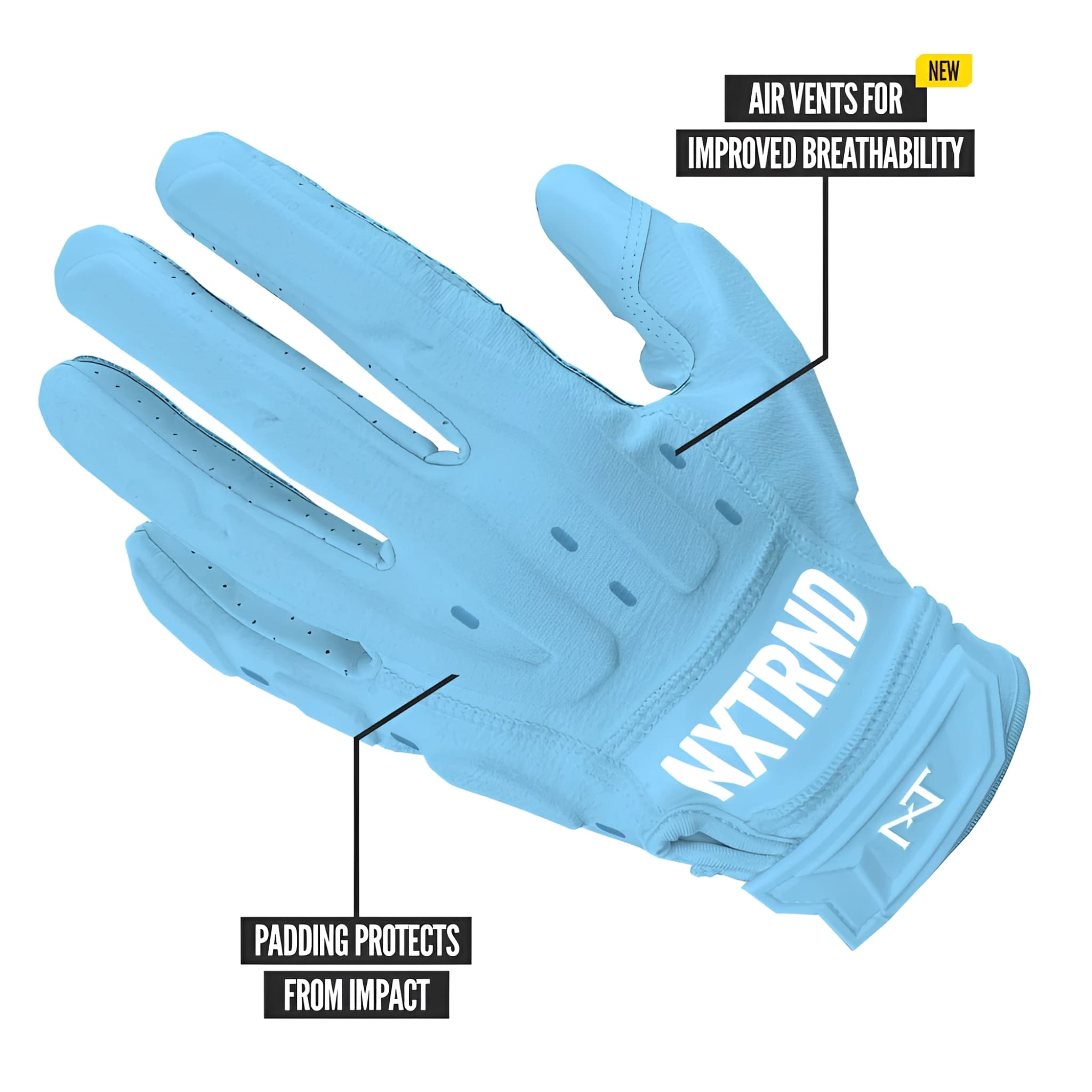 American Football Gloves NXTRND G3® PRO Padded
