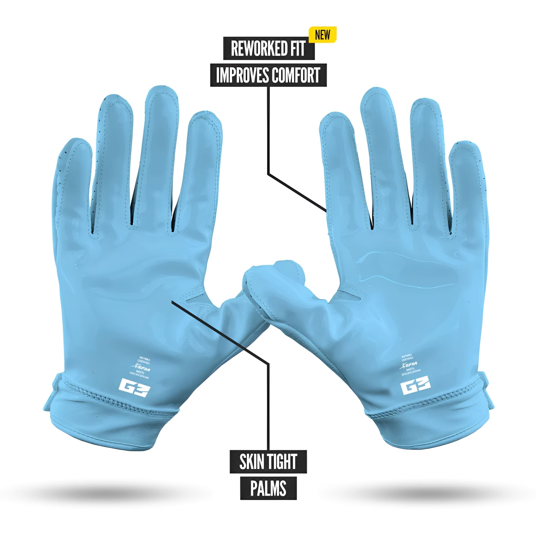 American Football Gloves NXTRND G3® PRO Padded