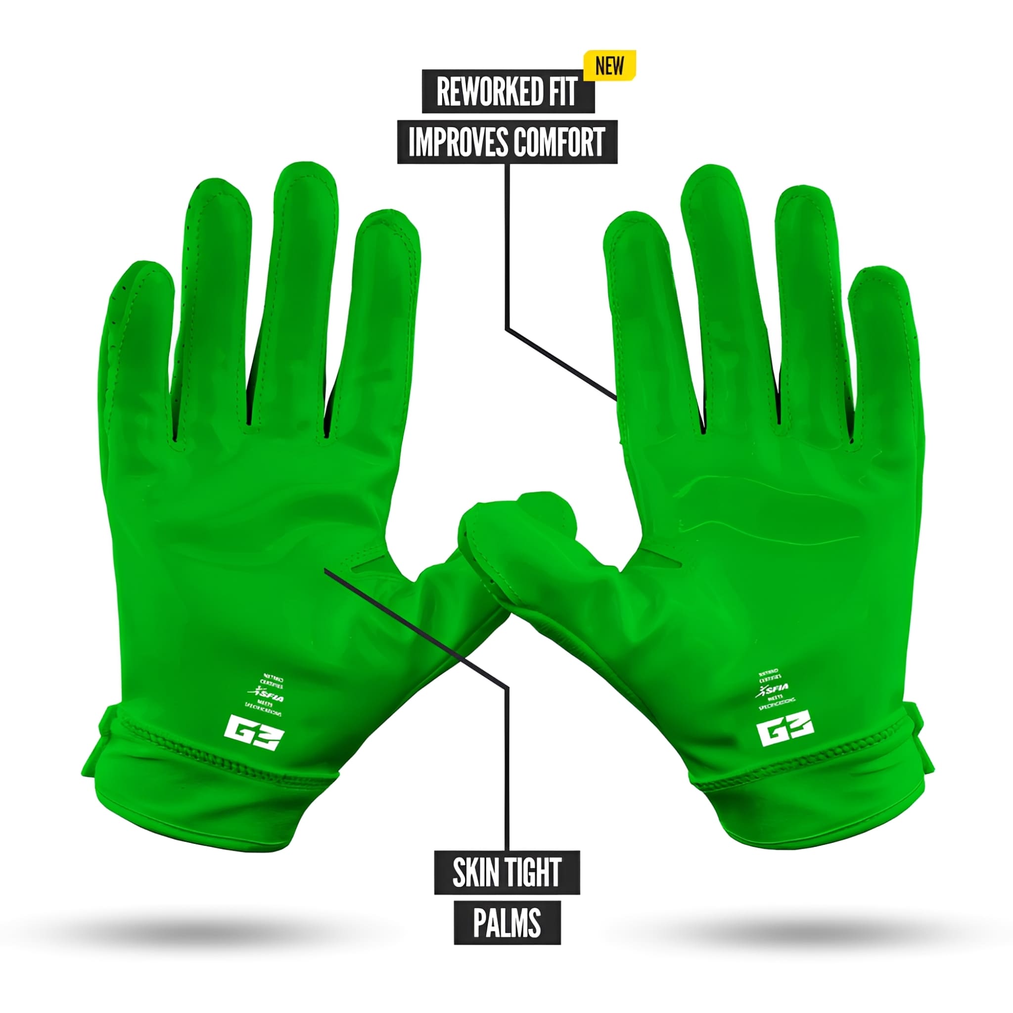 American Football Gloves NXTRND G3® PRO Padded