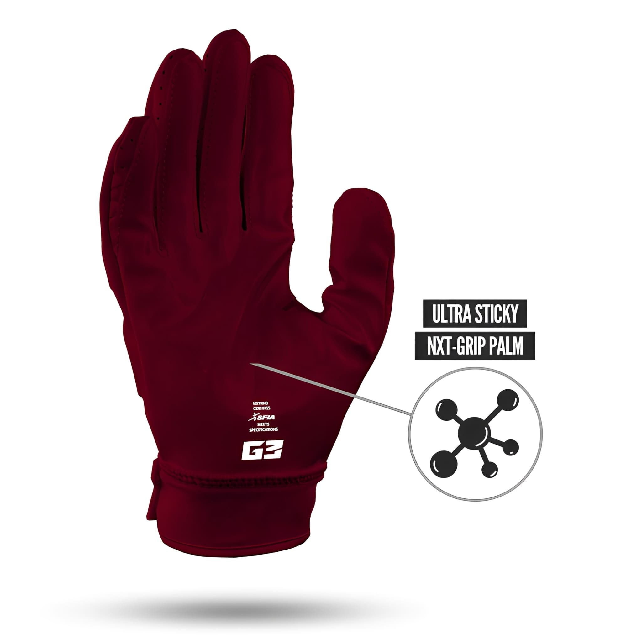 American Football Gloves NXTRND G3® PRO Padded