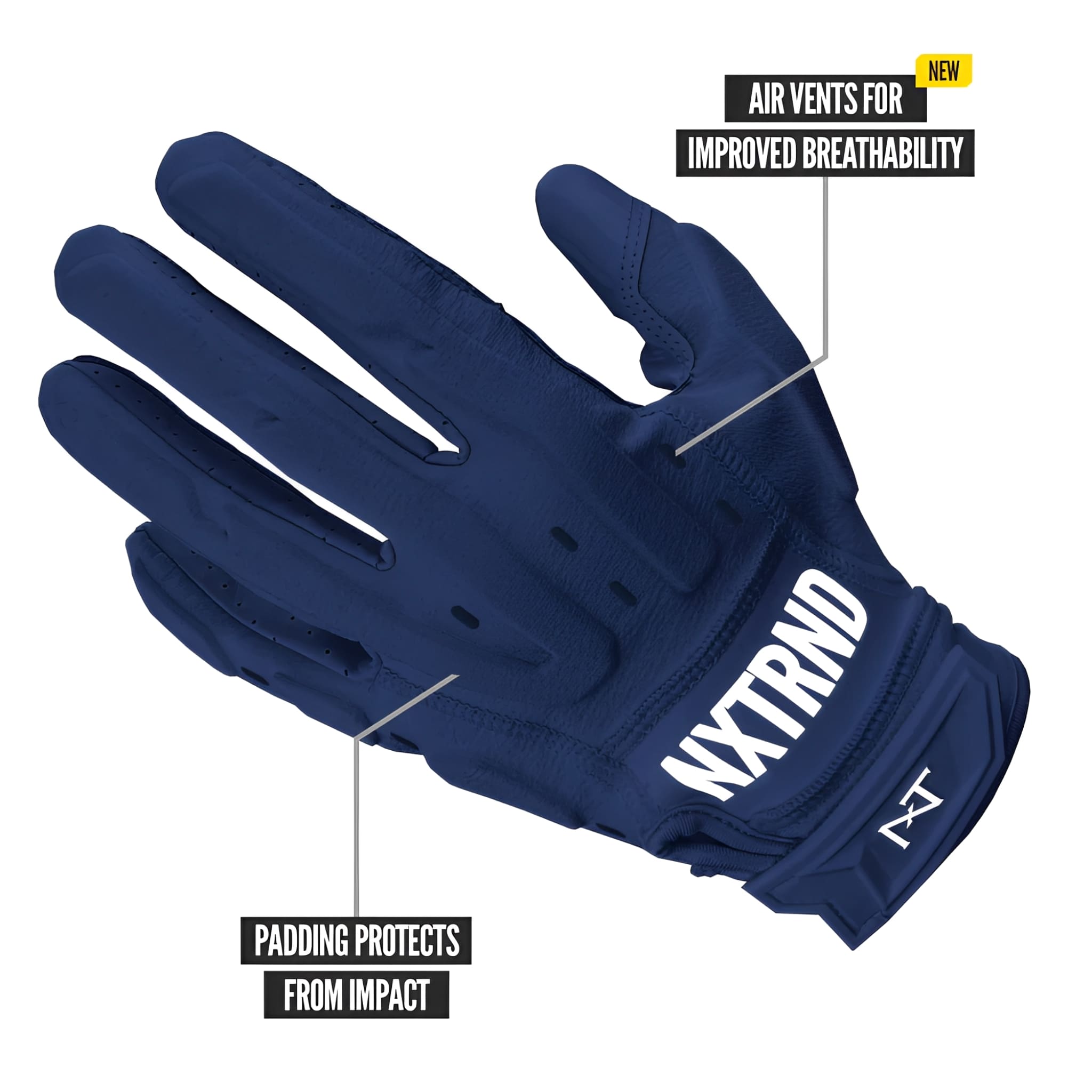 American Football Gloves NXTRND G3® PRO Padded