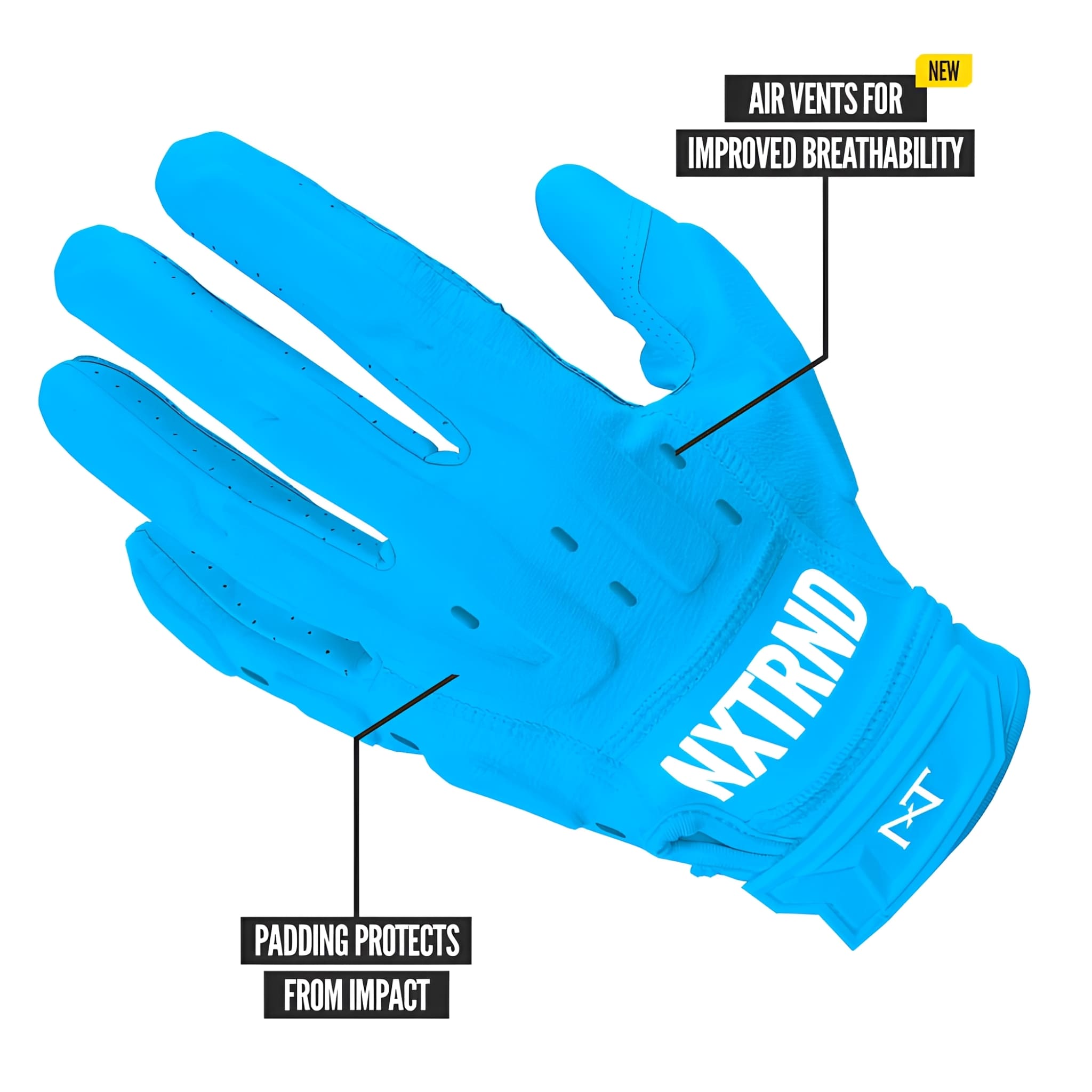 American Football Gloves NXTRND G3® PRO Padded