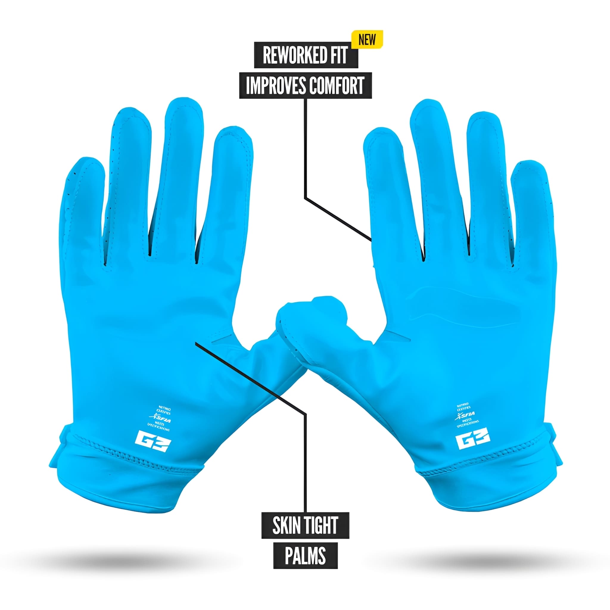 American Football Gloves NXTRND G3® PRO Padded