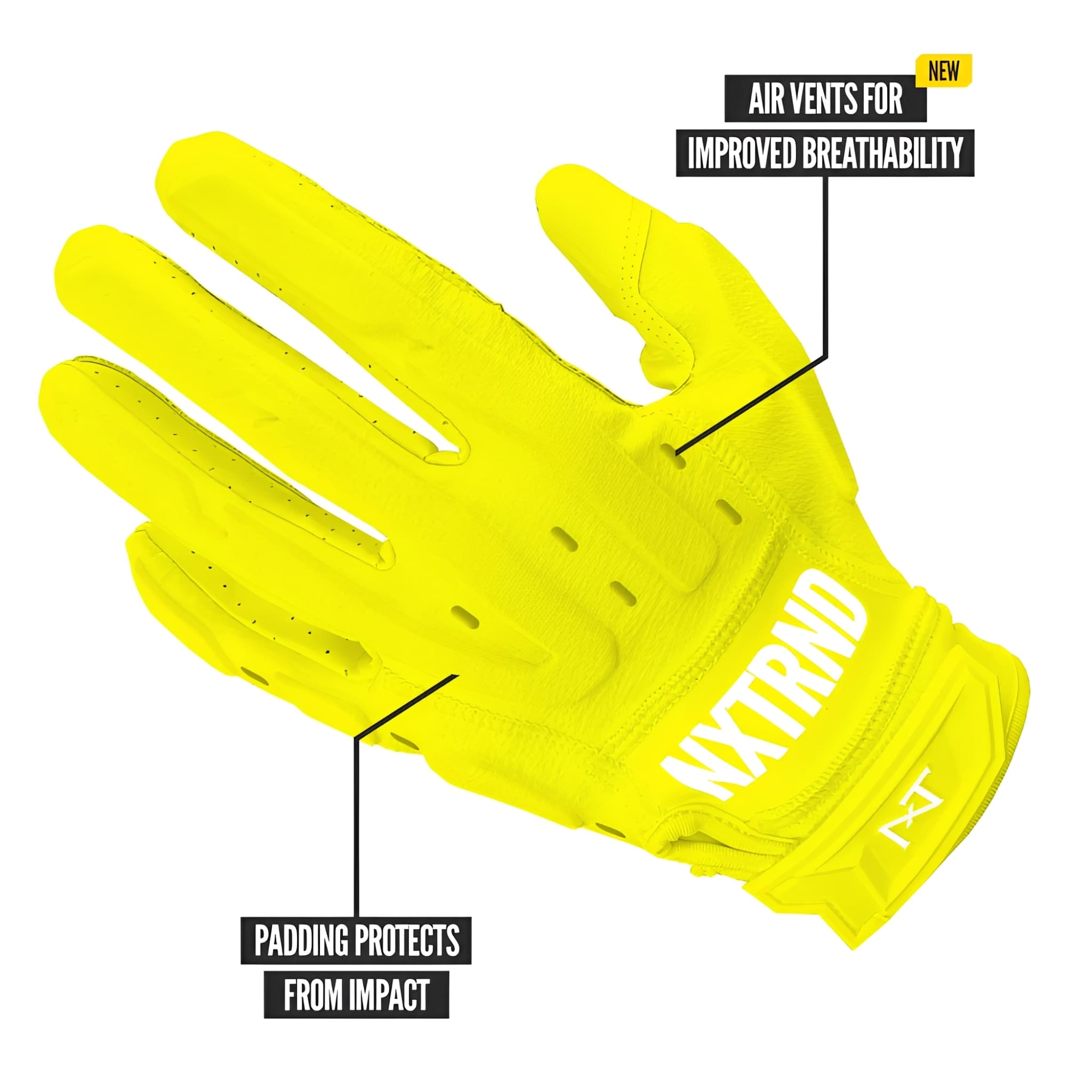 American Football Gloves NXTRND G3® PRO Padded