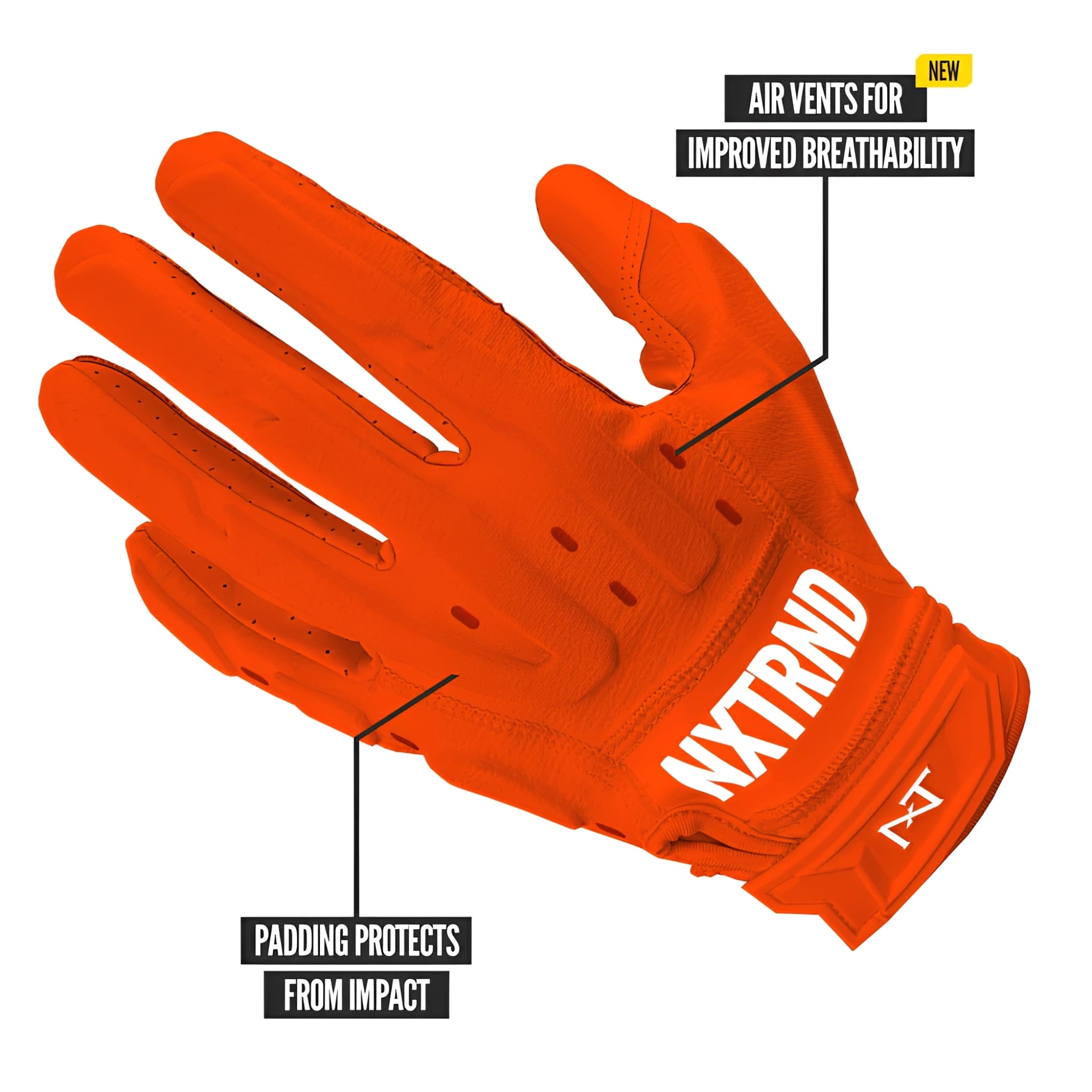 American Football Gloves NXTRND G3® PRO Padded