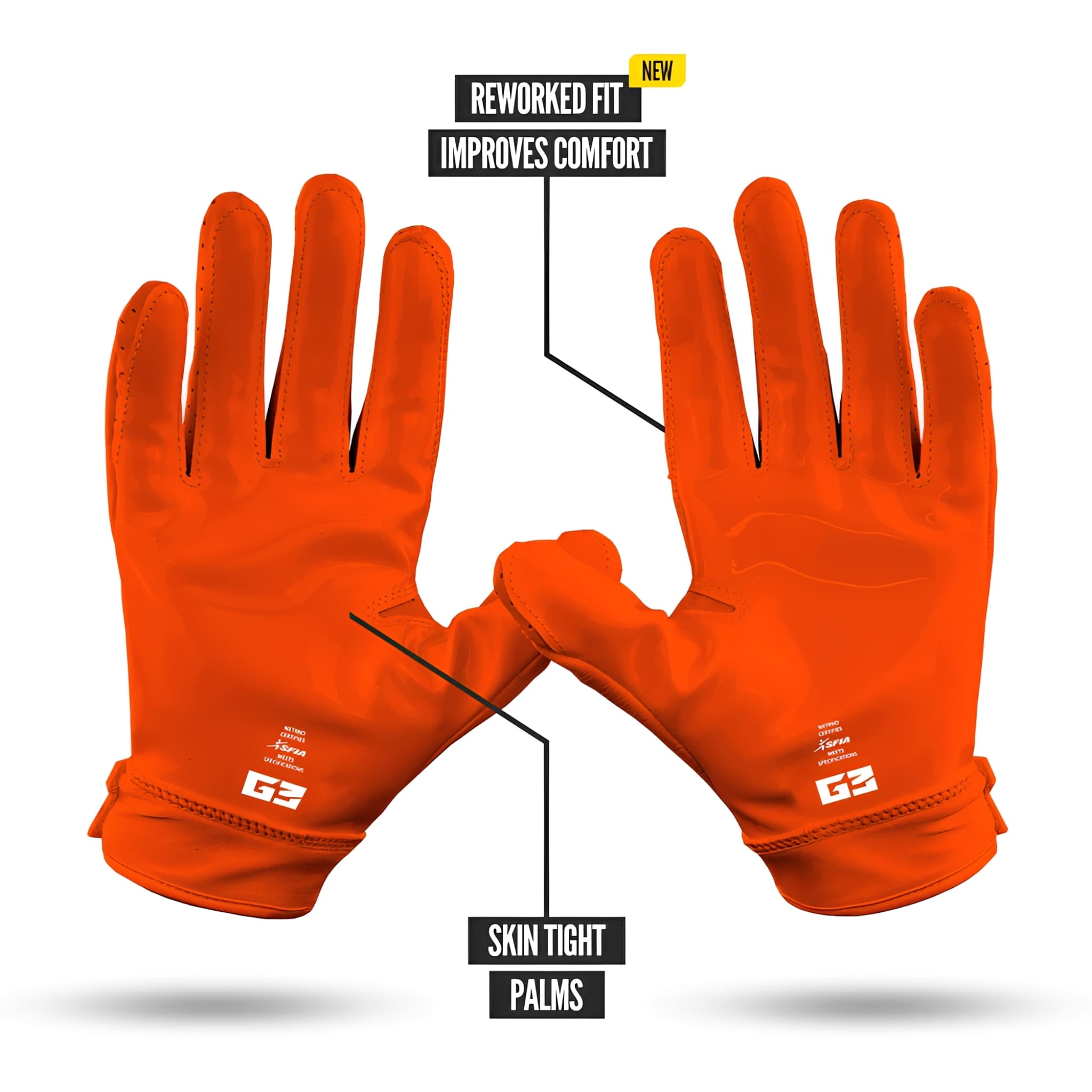 American Football Gloves NXTRND G3® PRO Padded
