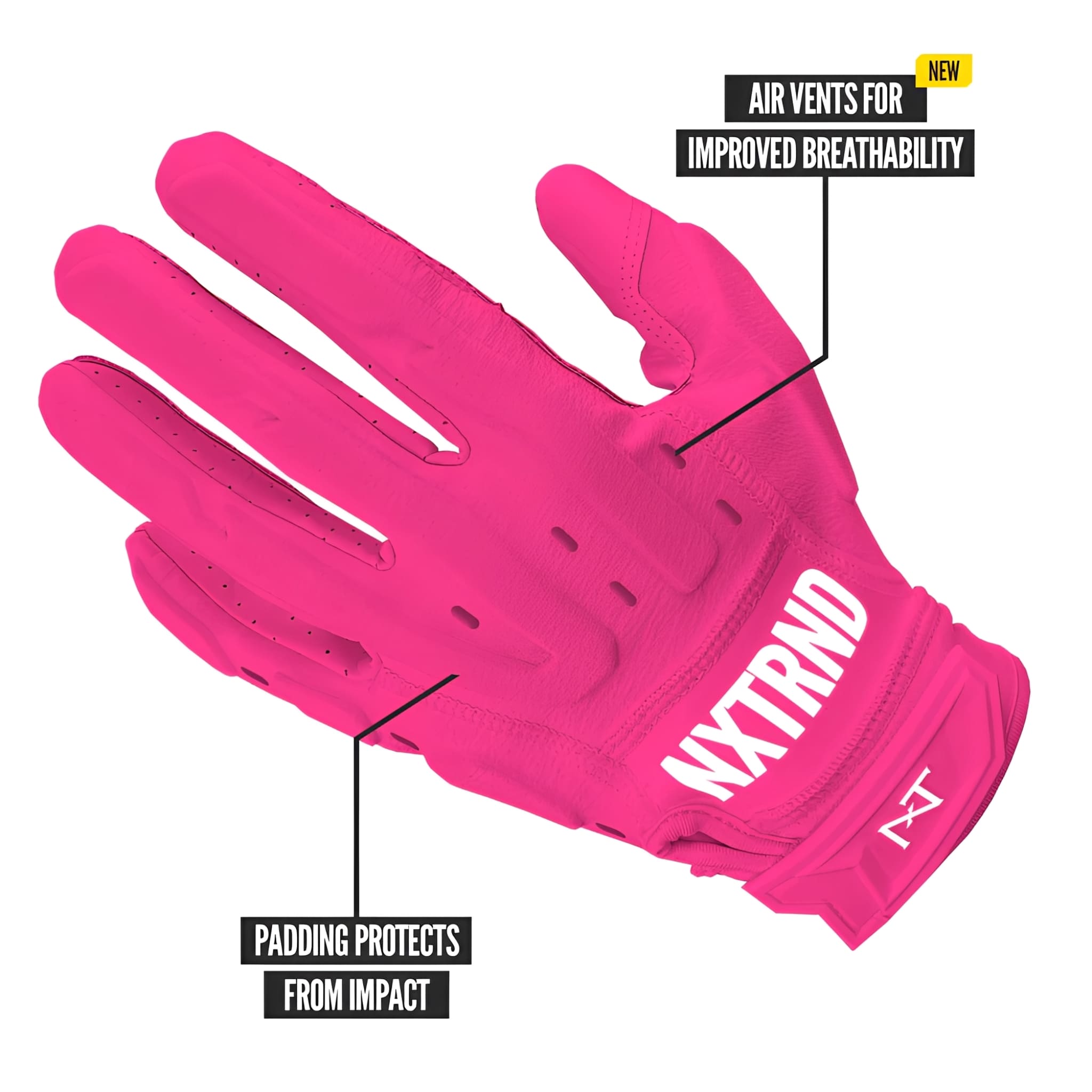 American Football Gloves NXTRND G3® PRO Padded