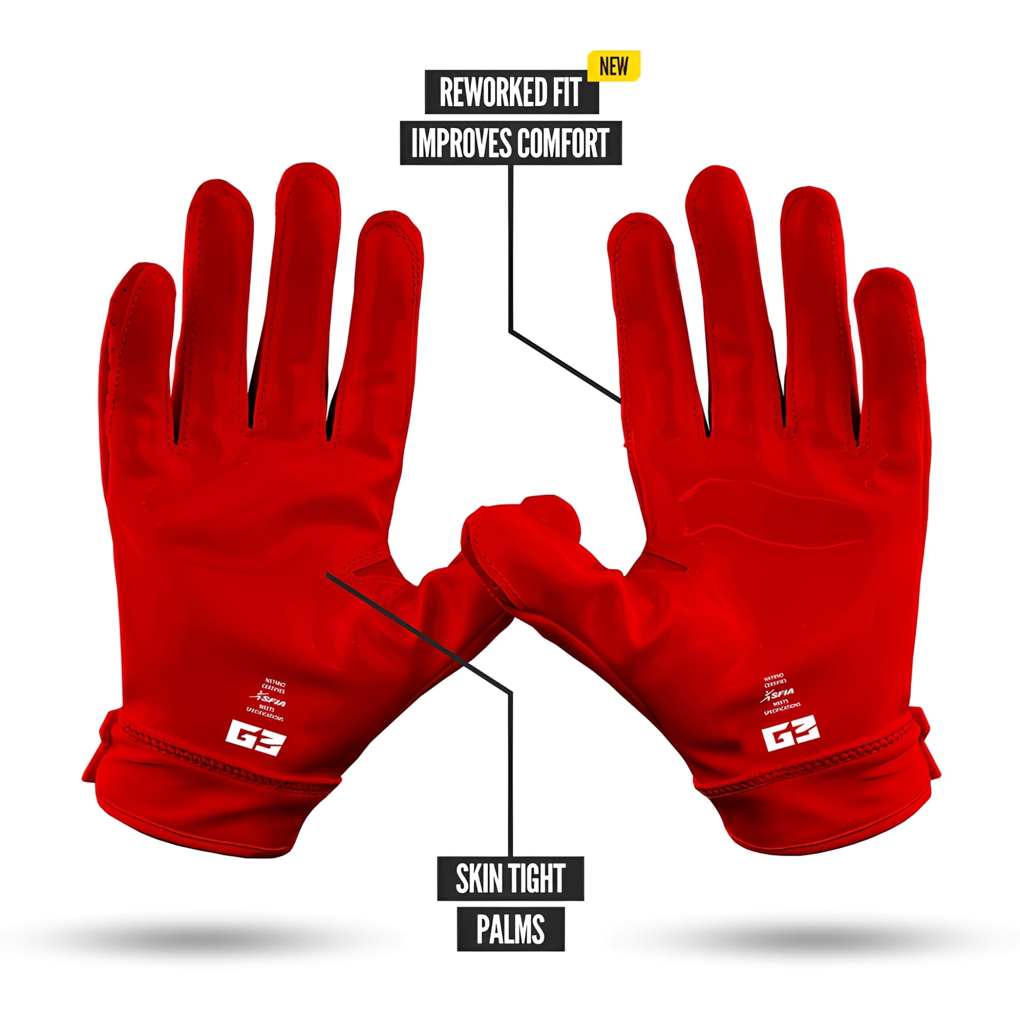 American Football Gloves NXTRND G3® PRO Padded