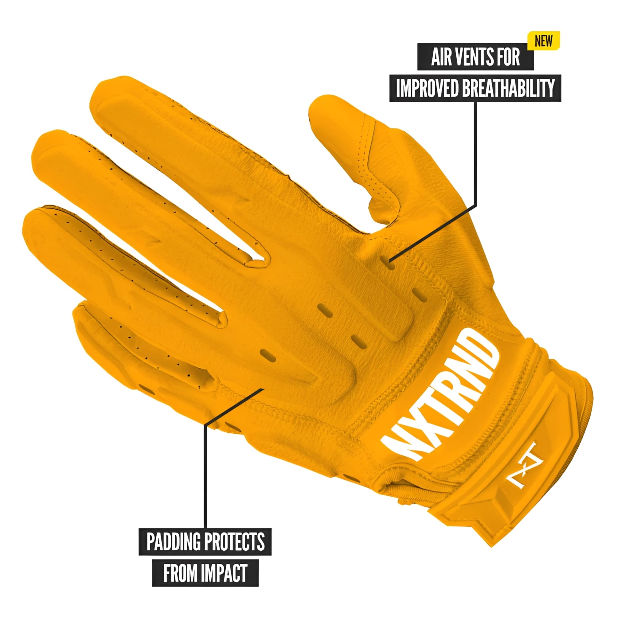 American Football Gloves NXTRND G3® PRO Padded