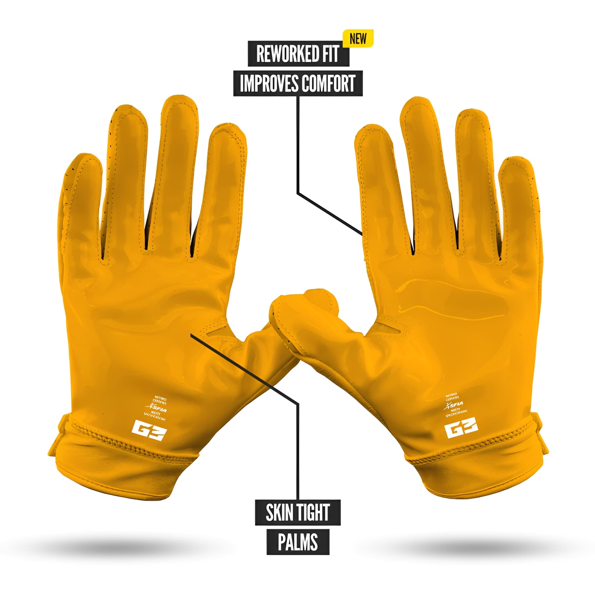 American Football Gloves NXTRND G3® PRO Padded