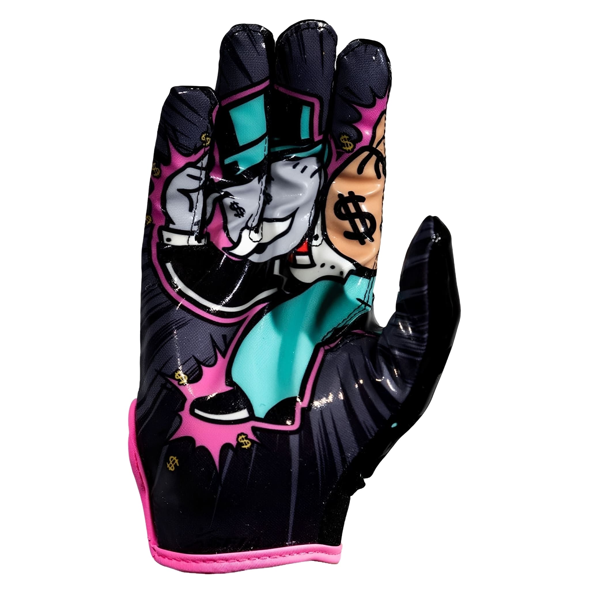 American Football Gloves <br> Phenom Elite <br> VPS5 <br> Loot Runner <br> Black