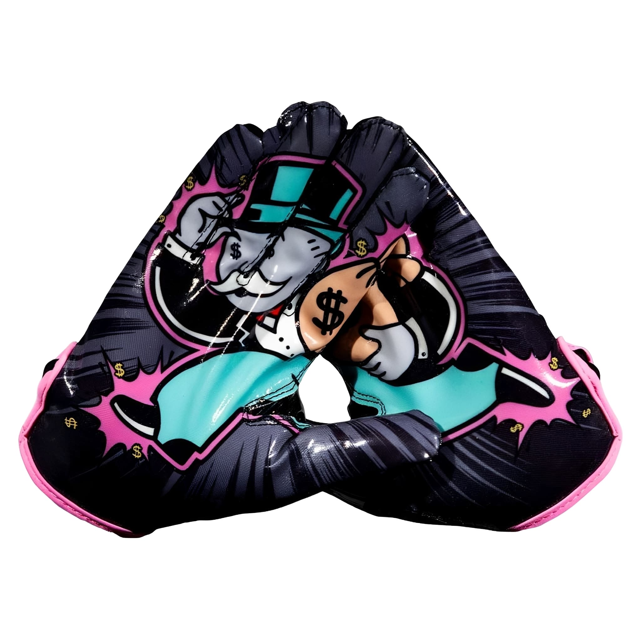 American Football Gloves <br> Phenom Elite <br> VPS5 <br> Loot Runner <br> Black