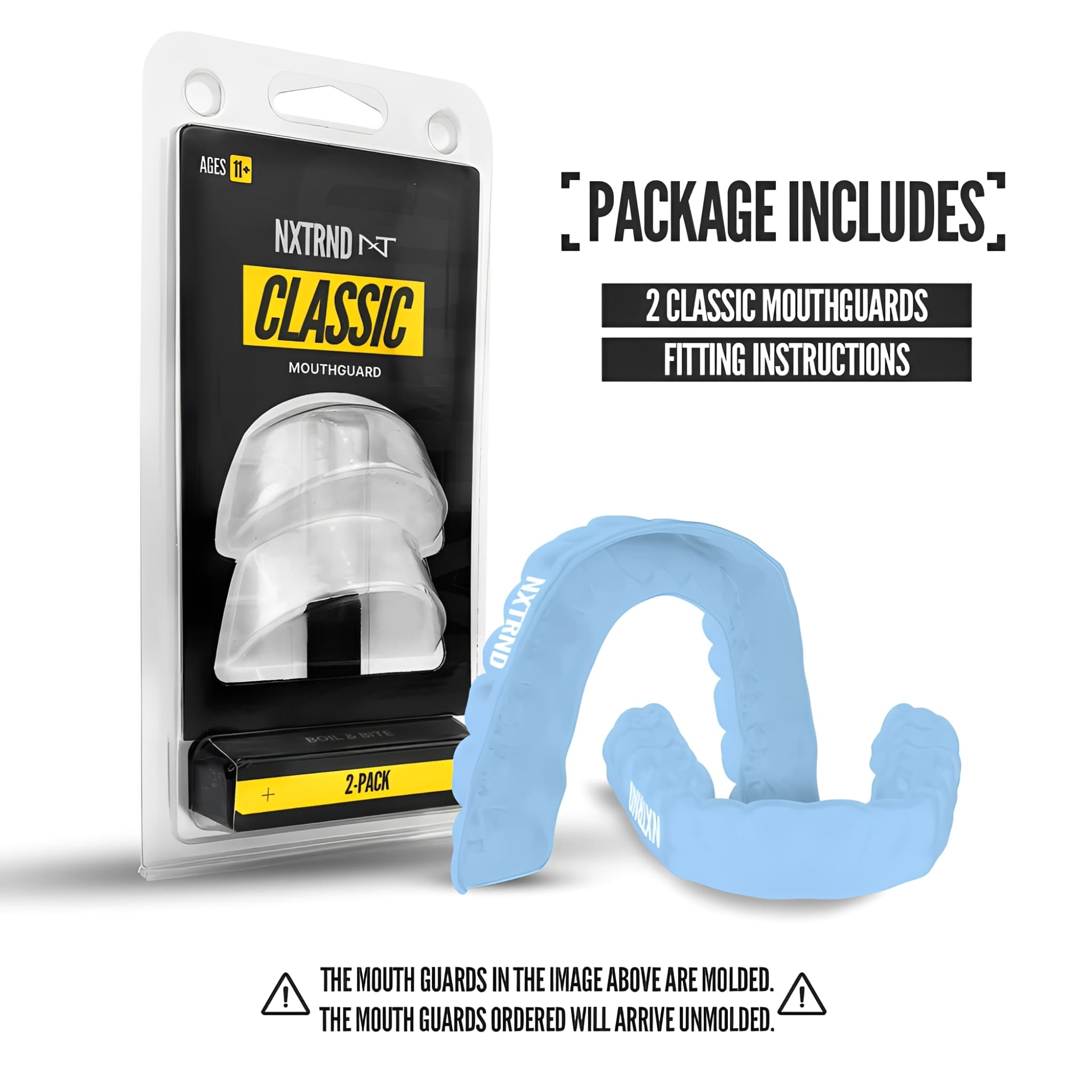 American Football Mouthguard NXTRND CLASSIC® (2 Pack)