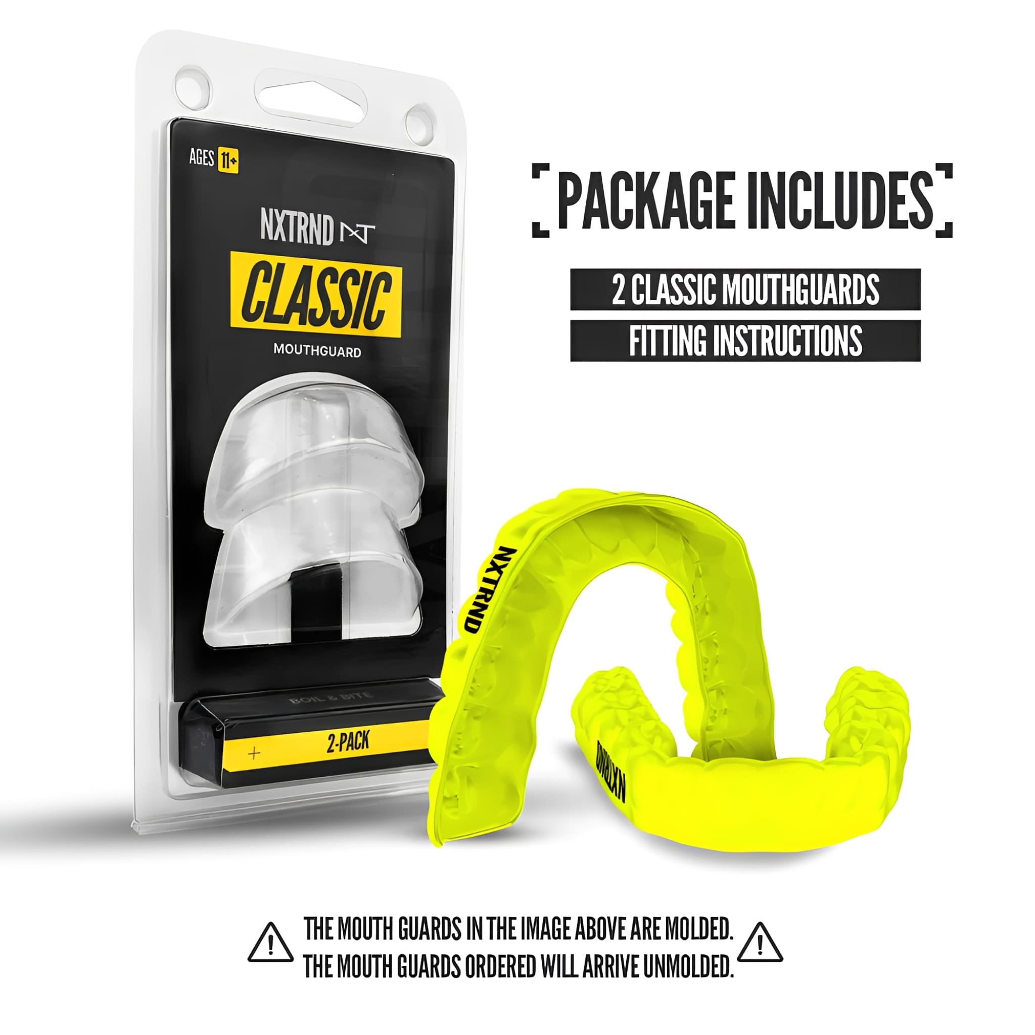 American Football Mouthguard NXTRND CLASSIC® (2 Pack)