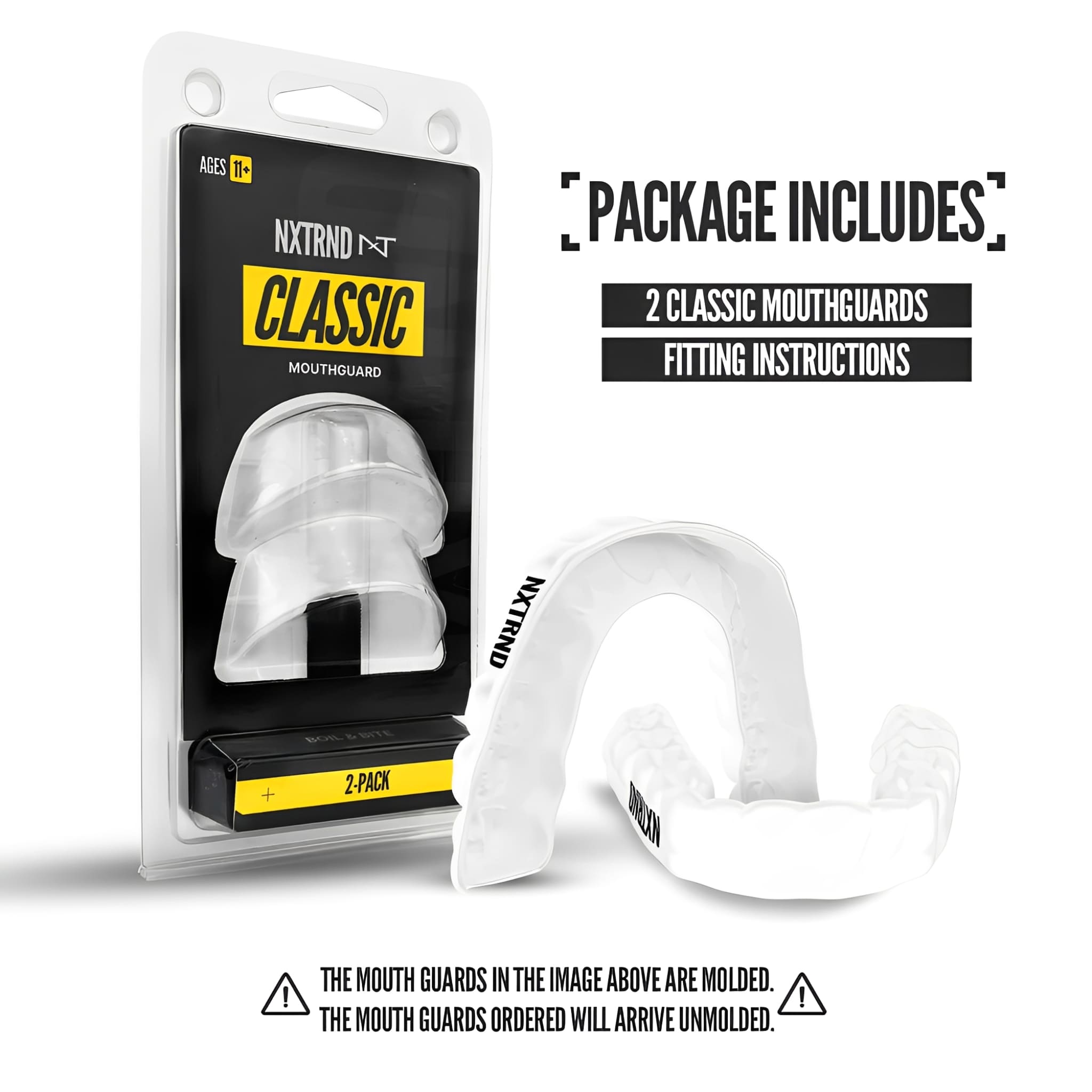 American Football Mouthguard NXTRND CLASSIC® (2 Pack)