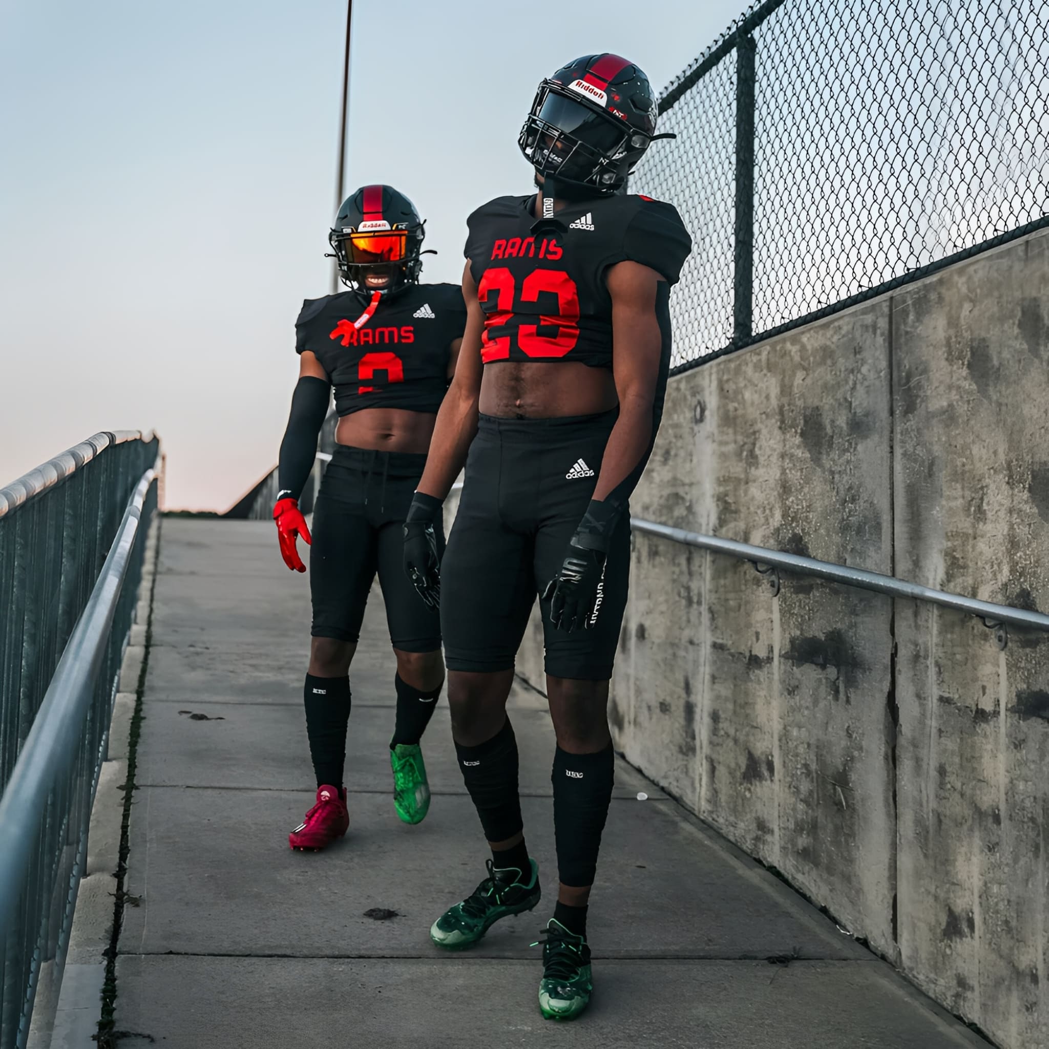 American Football NXTRND Performance quartersokker (3 par)
