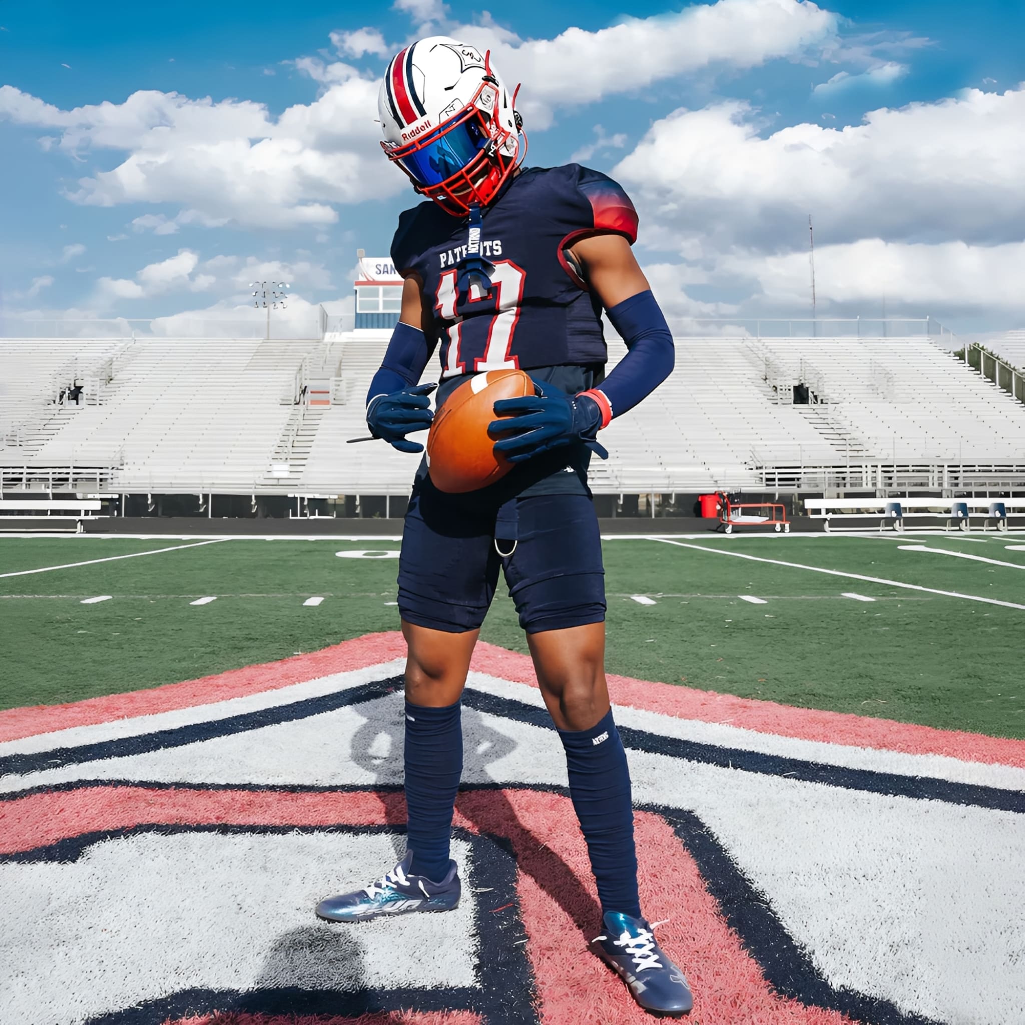 American Football NXTRND XTD® Scrunch Socks