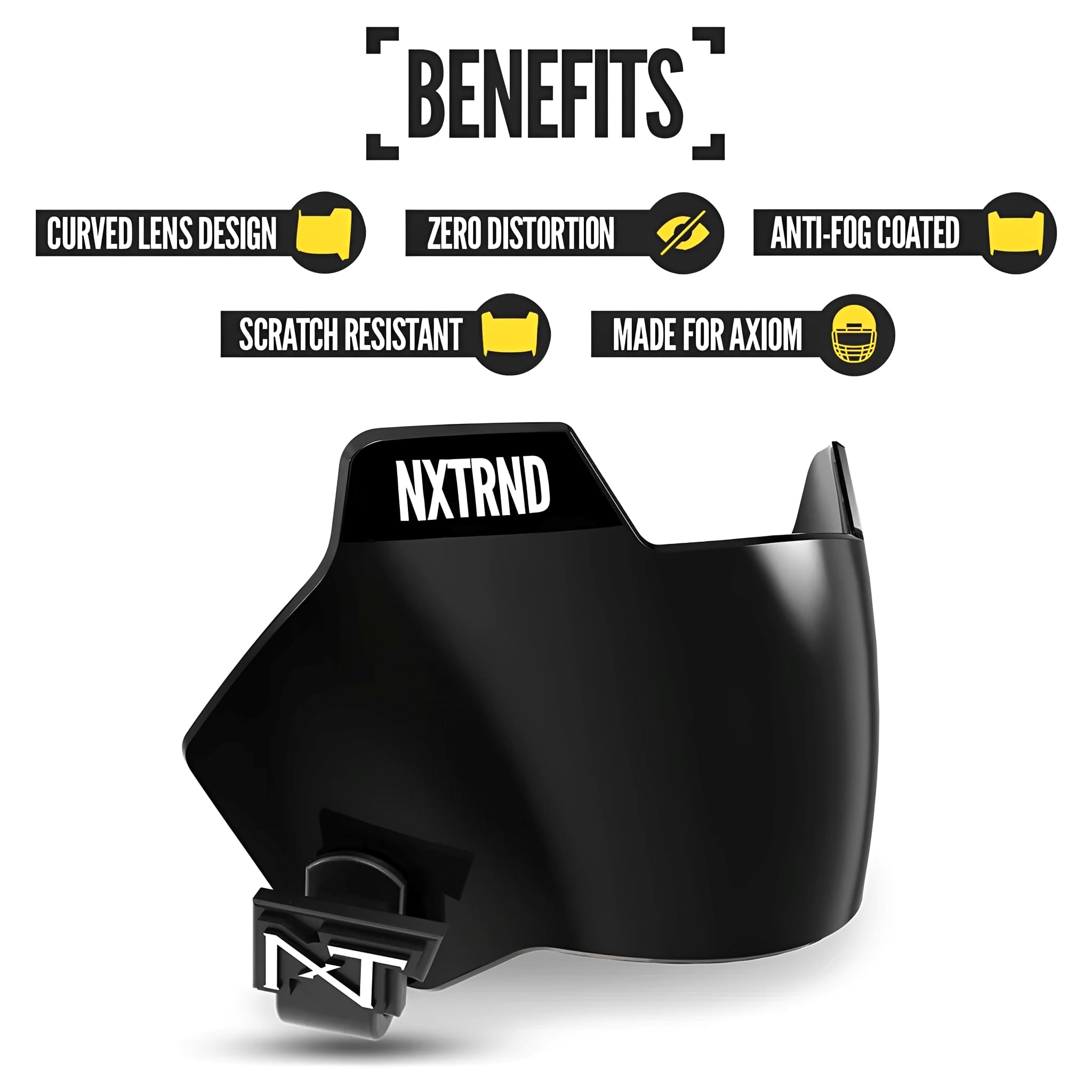 American Football Visor NXTRND VZX for Riddell Axiom