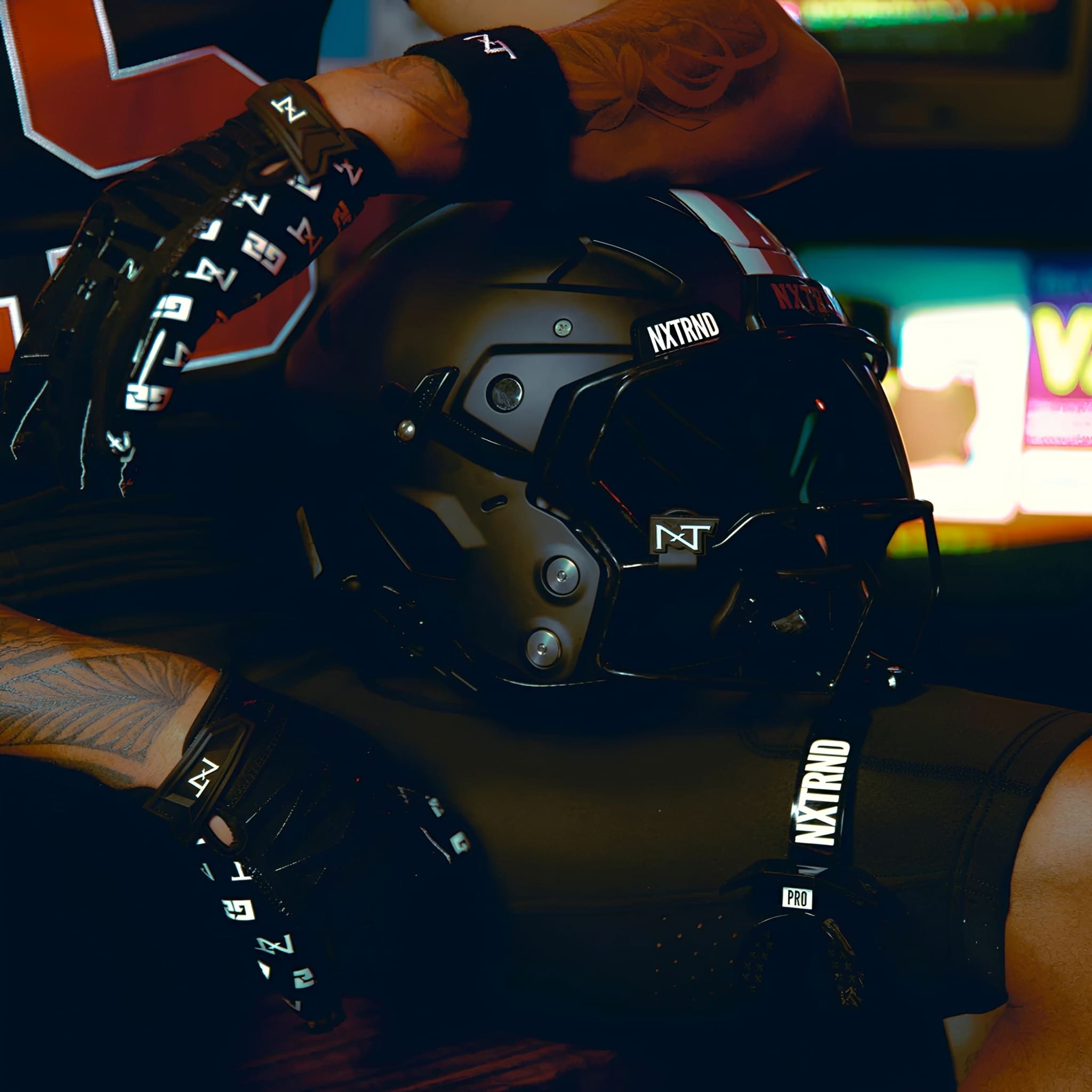 American Football Visor NXTRND VZX for Riddell Axiom