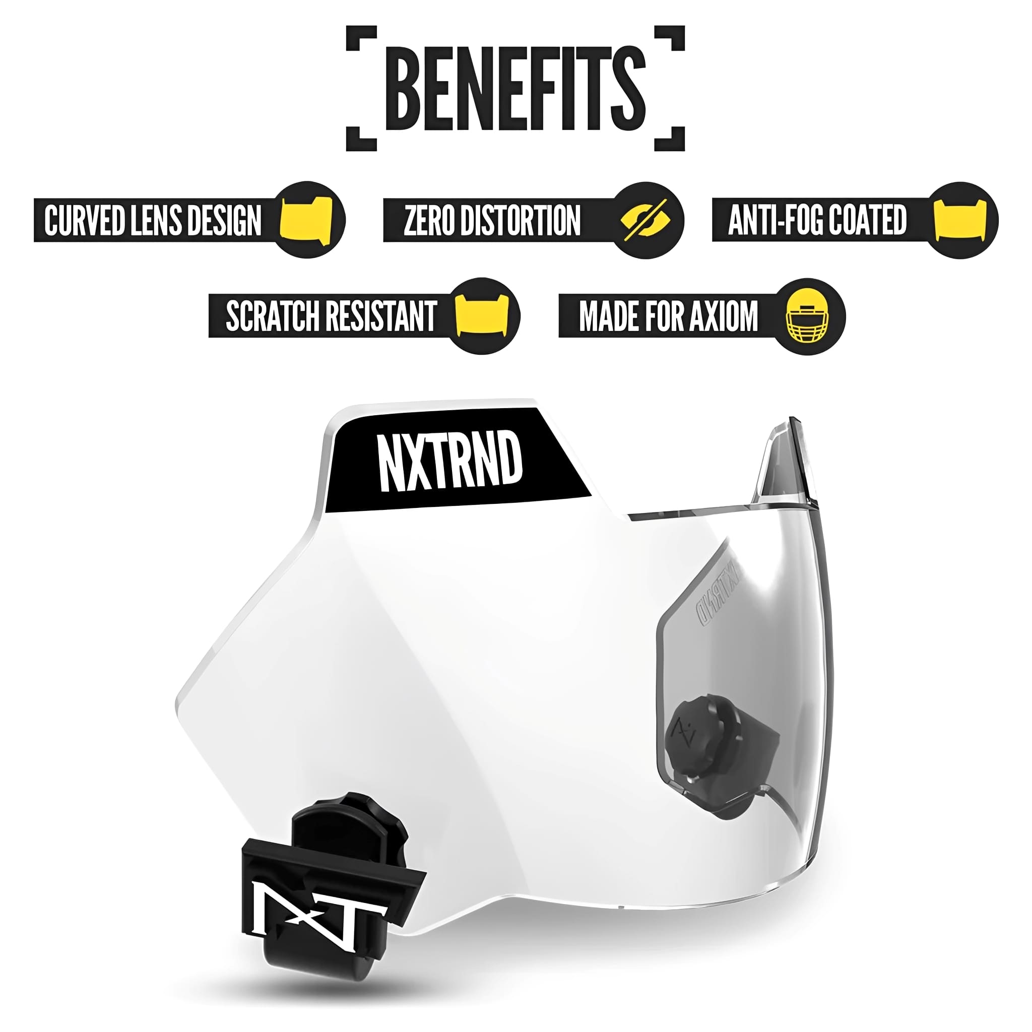 American Football Visor NXTRND VZX for Riddell Axiom