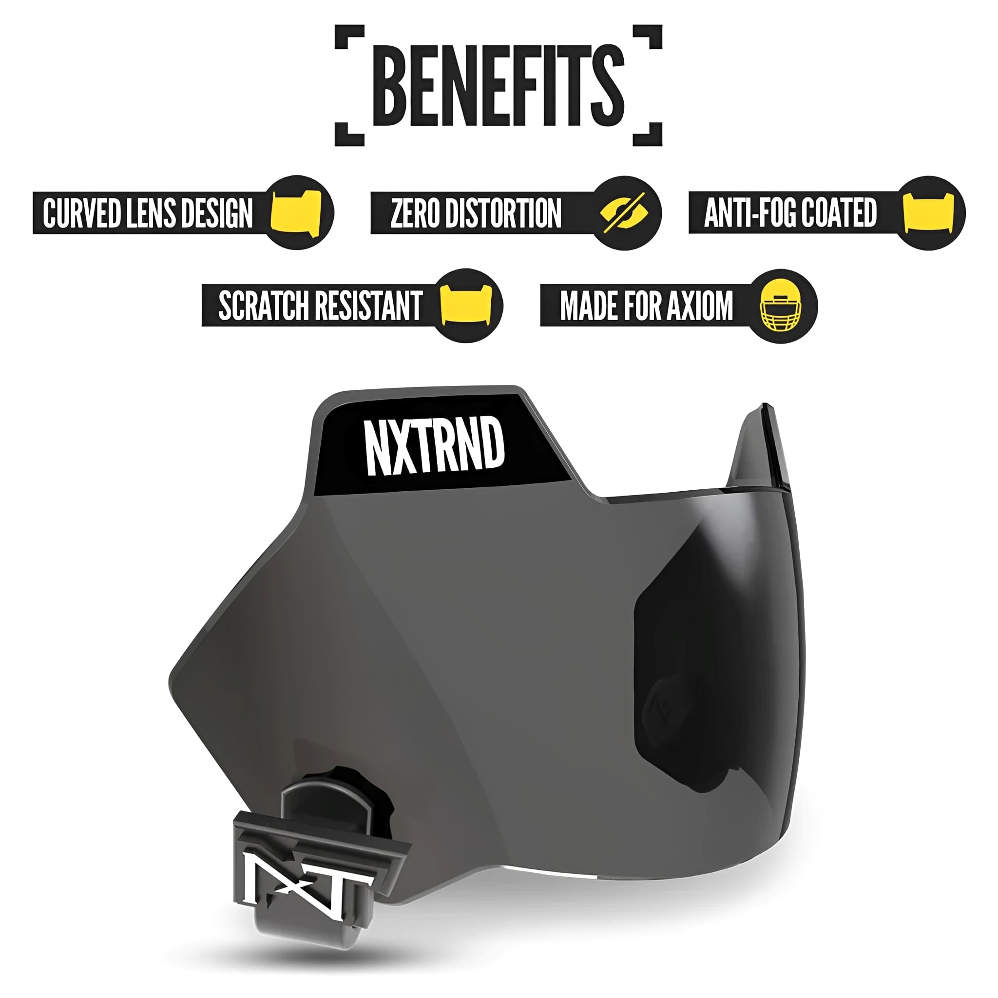 American Football Visor NXTRND VZX for Riddell Axiom
