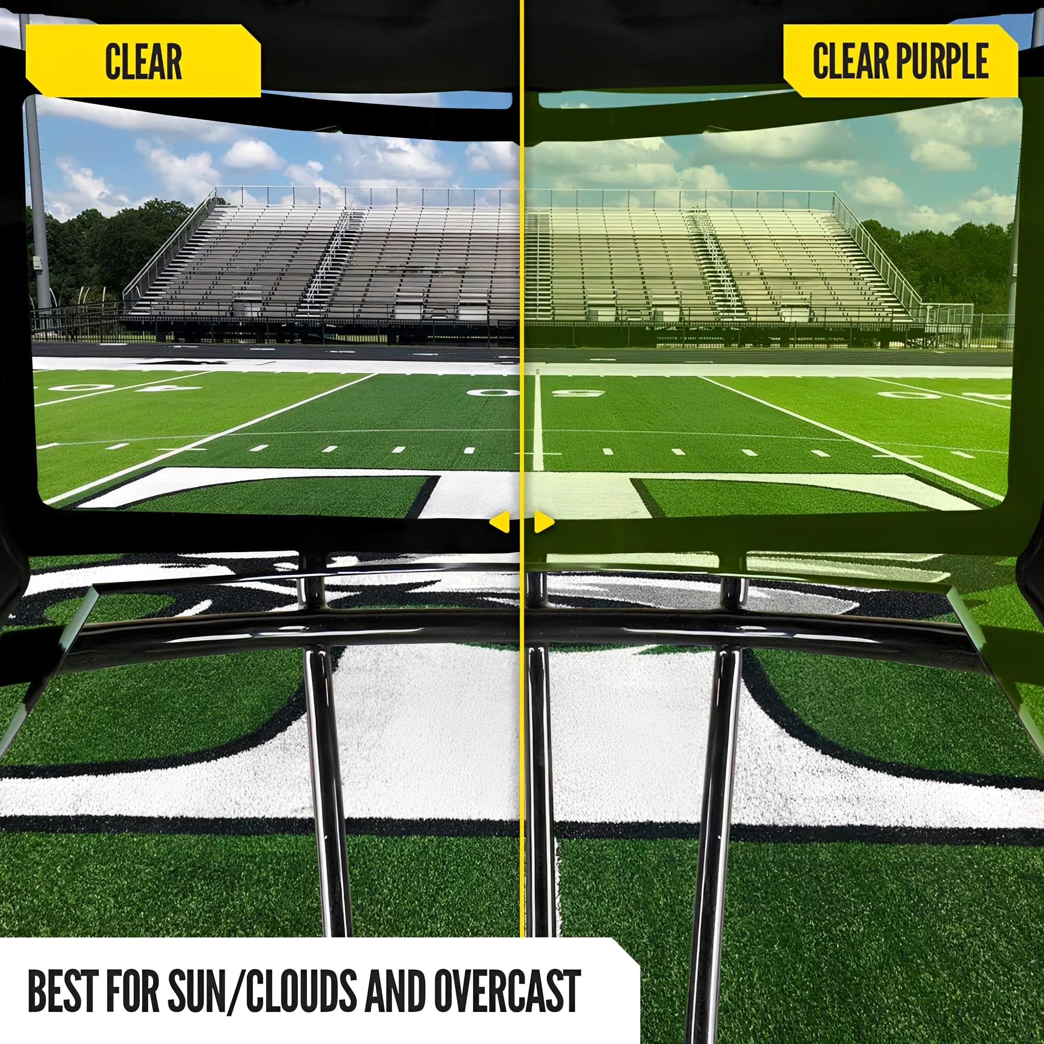 American Football Visor NXTRND VZX for Riddell Axiom