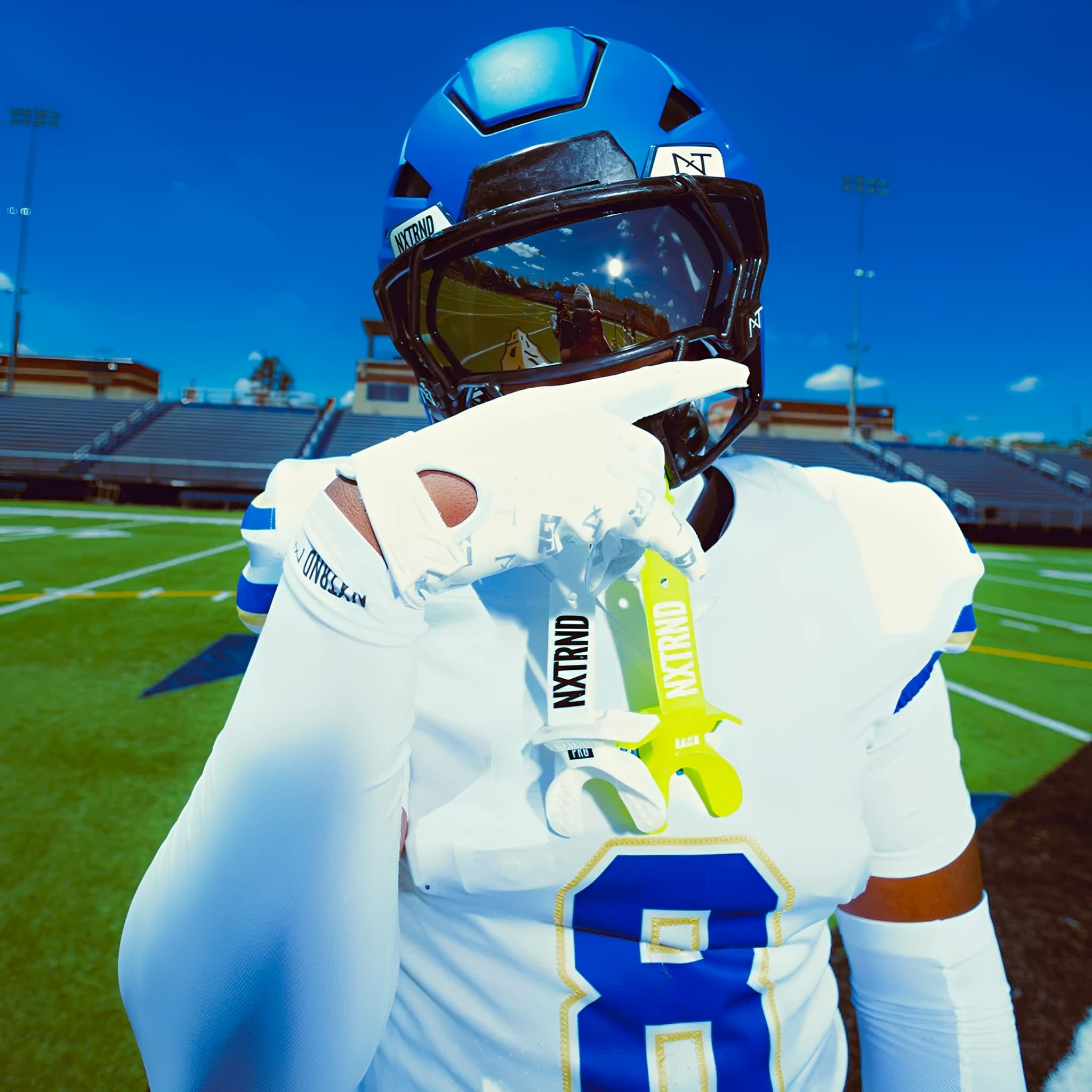 American Football Visor NXTRND VZX for Riddell Axiom