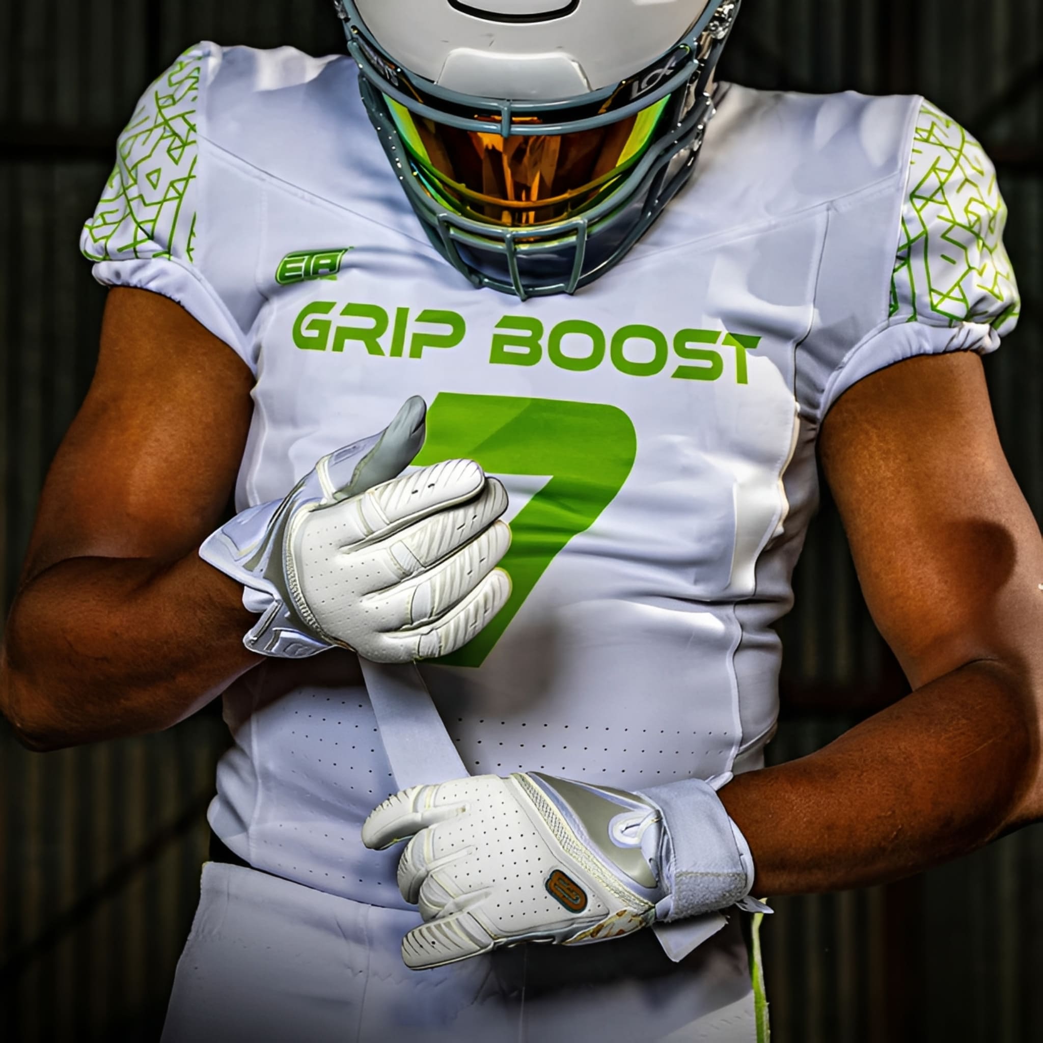 American Football Gloves Grip Boost Big Skill 2.0 Lineman