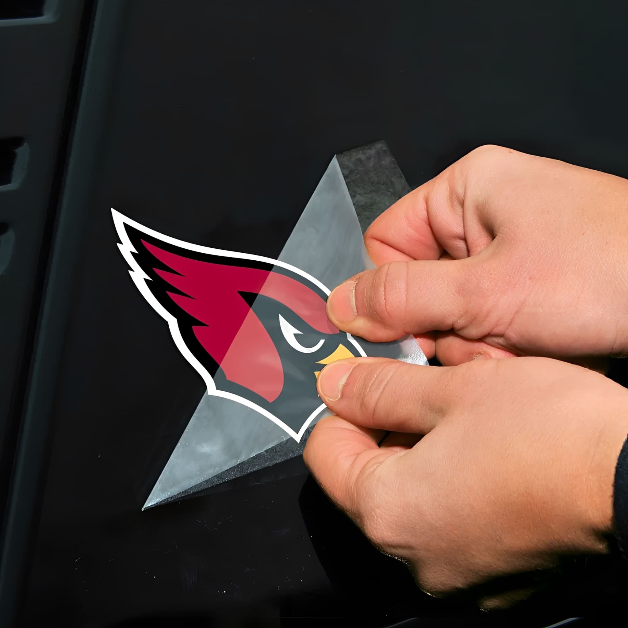 NFL Aufkleber Arizona Cardinals Perfect Cut Color Decal 4" x 4"