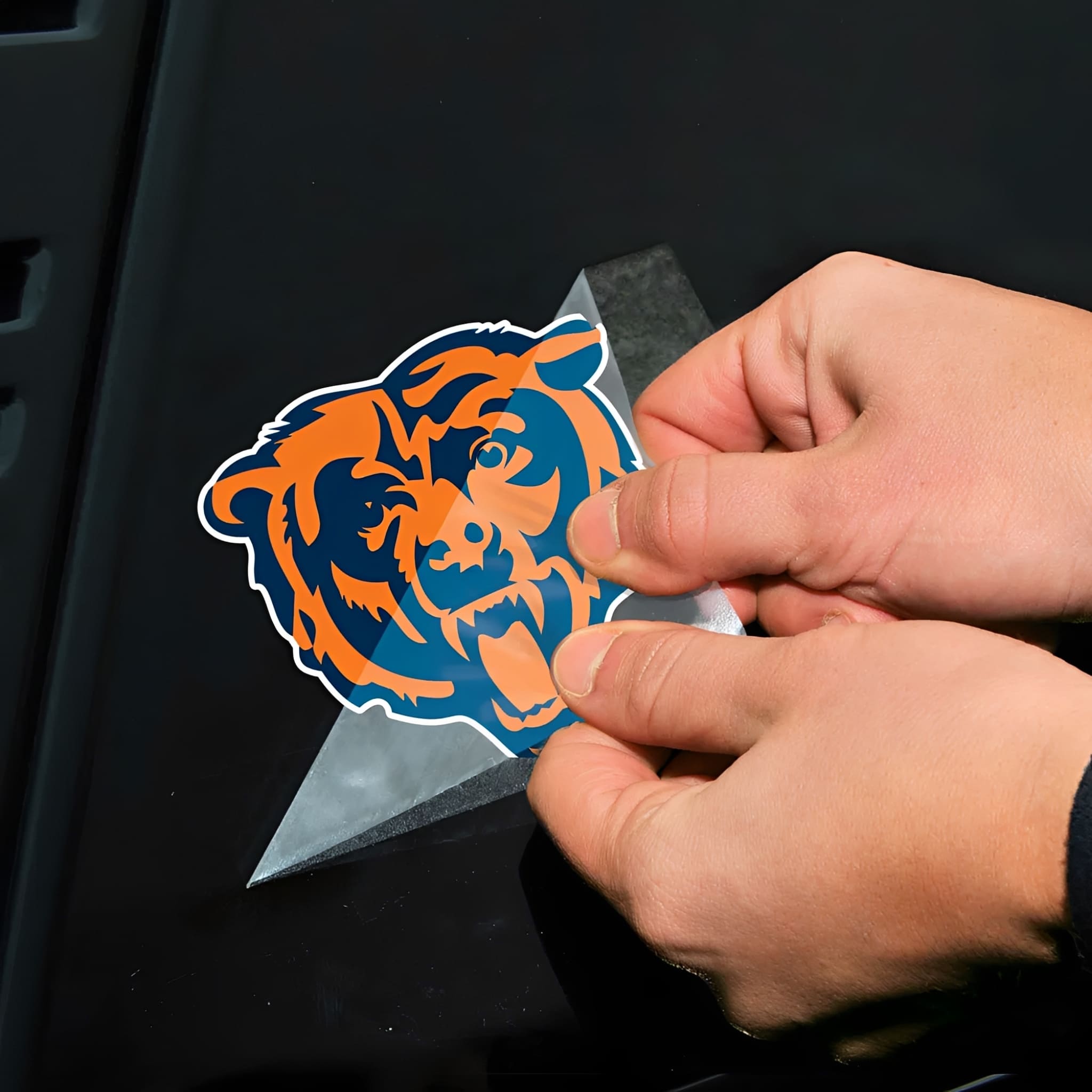 NFL Aufkleber Chicago Bears Perfect Cut Color Decal 4" x 4"