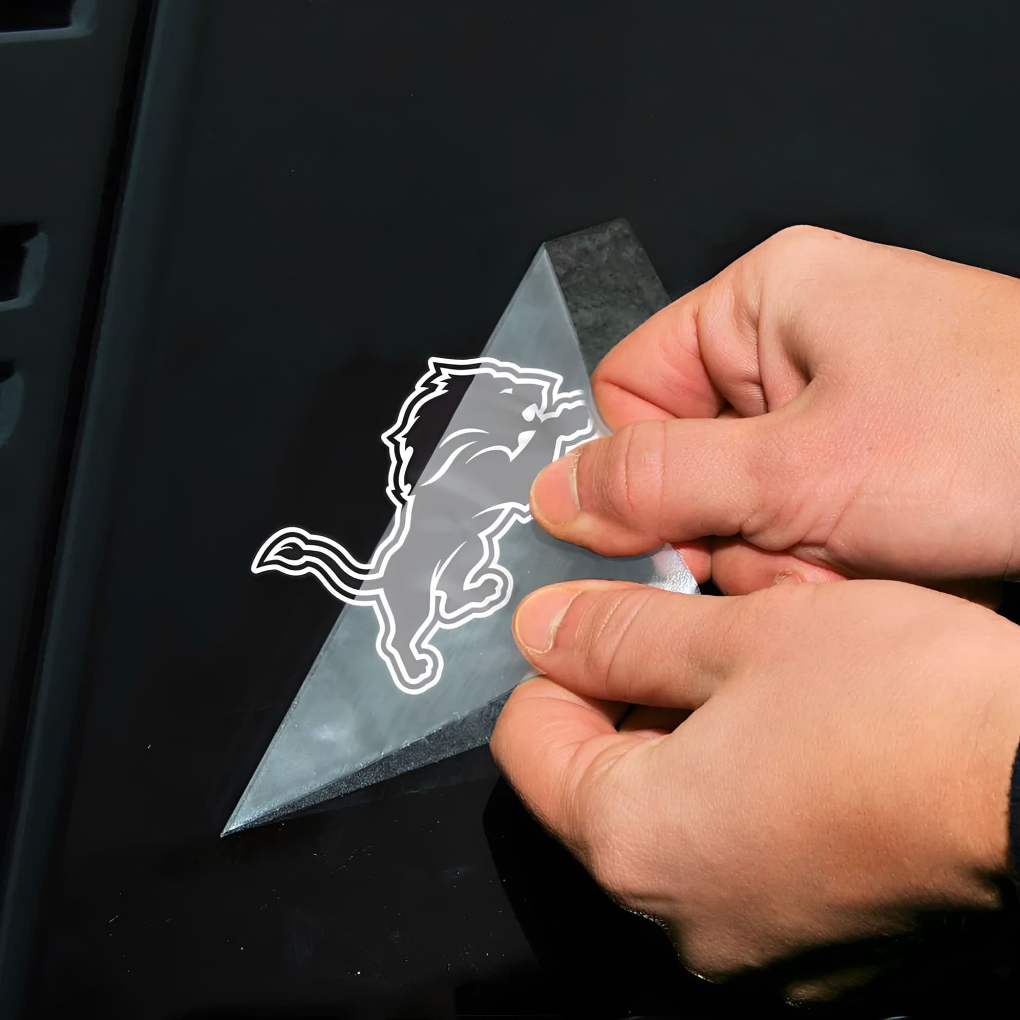 NFL Aufkleber Detroit Lions Perfect Cut Color Decal 4" x 4"