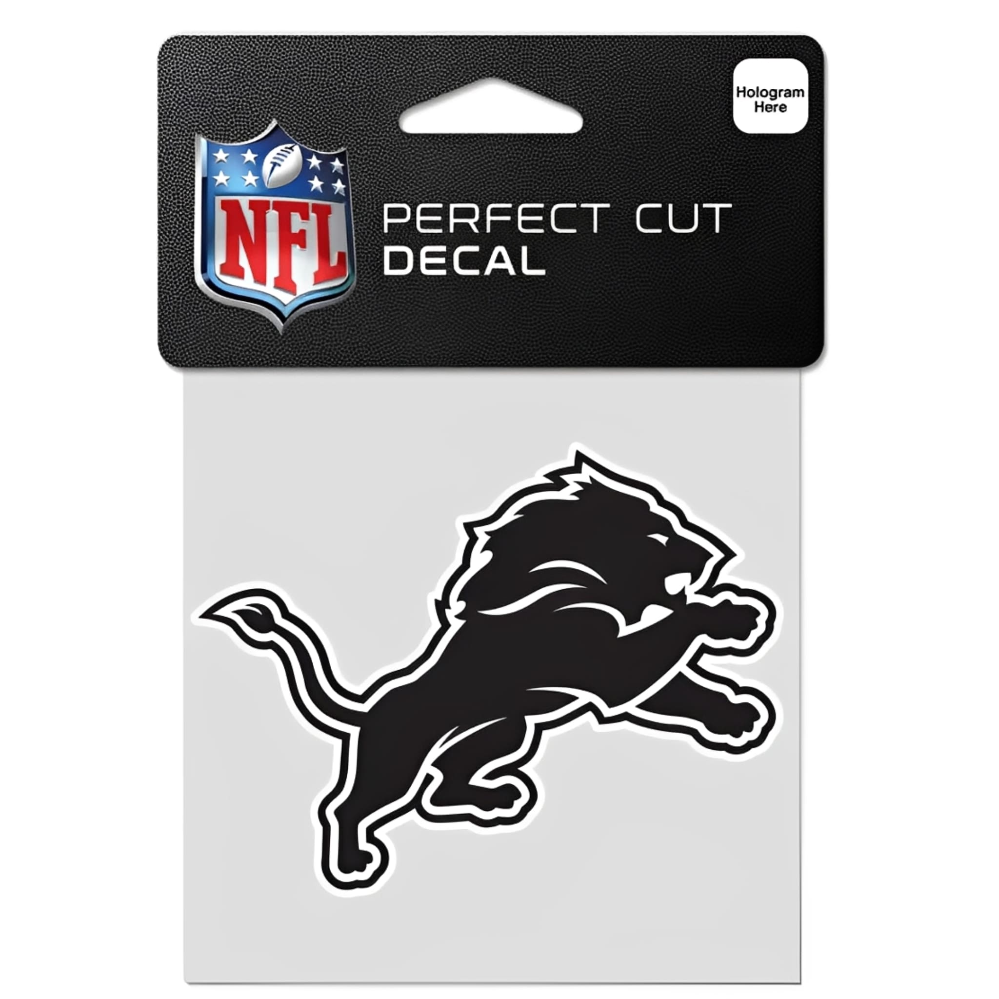 NFL Aufkleber Detroit Lions Perfect Cut Color Decal 4" x 4"