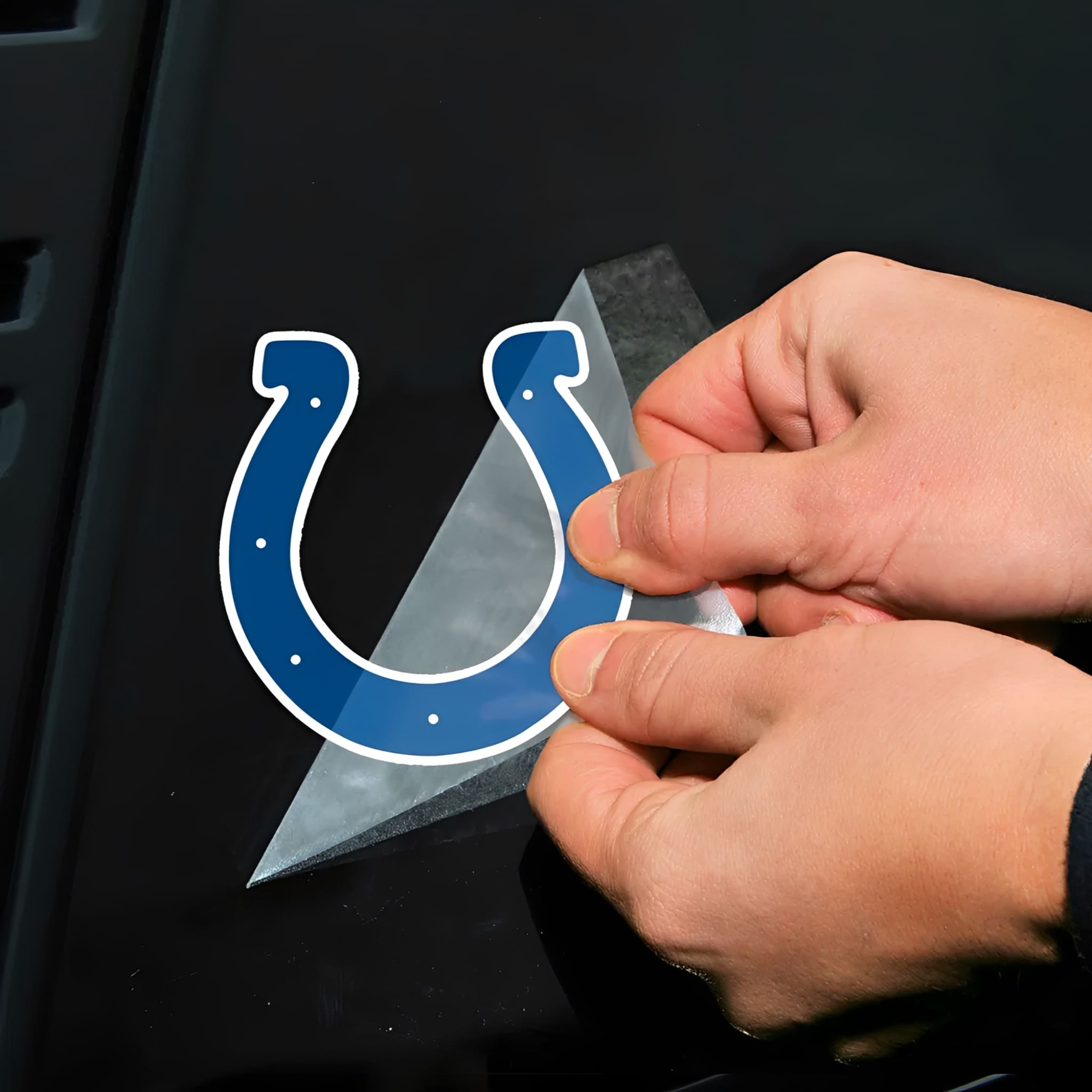 NFL Aufkleber Indianapolis Colts Perfect Cut Color Decal 4" x 4"